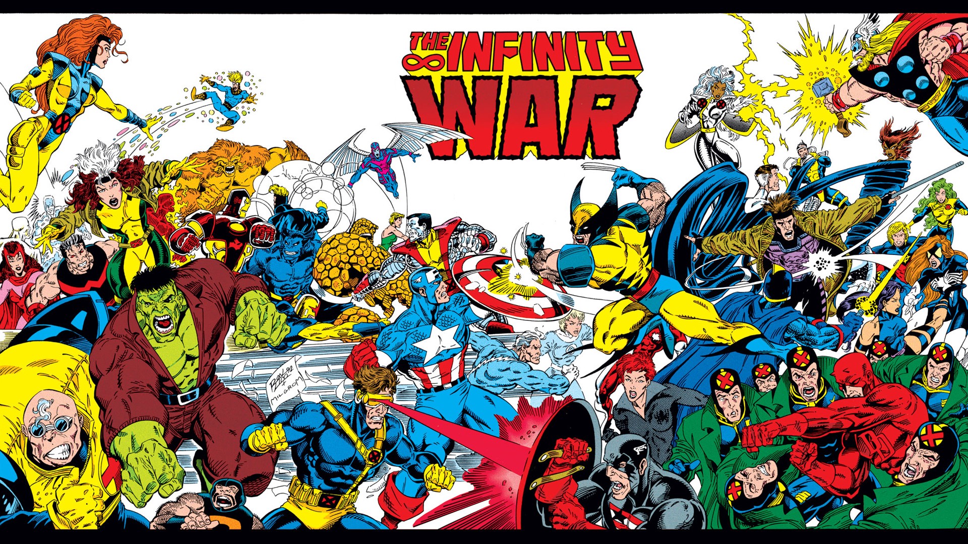 General 1920x1080 The Avengers X-Men Wolverine comics
