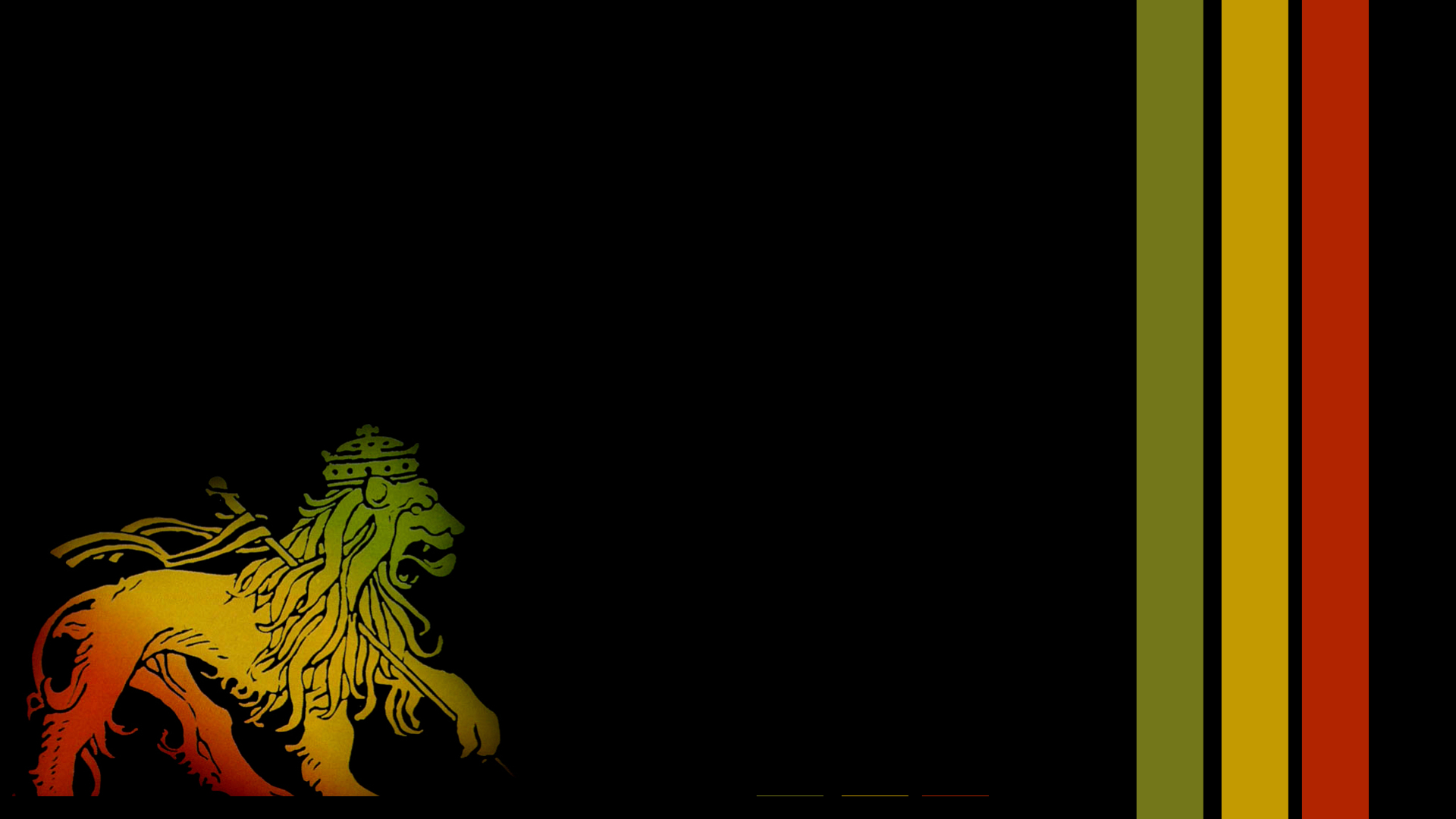 General 1920x1080 lion artwork black background minimalism