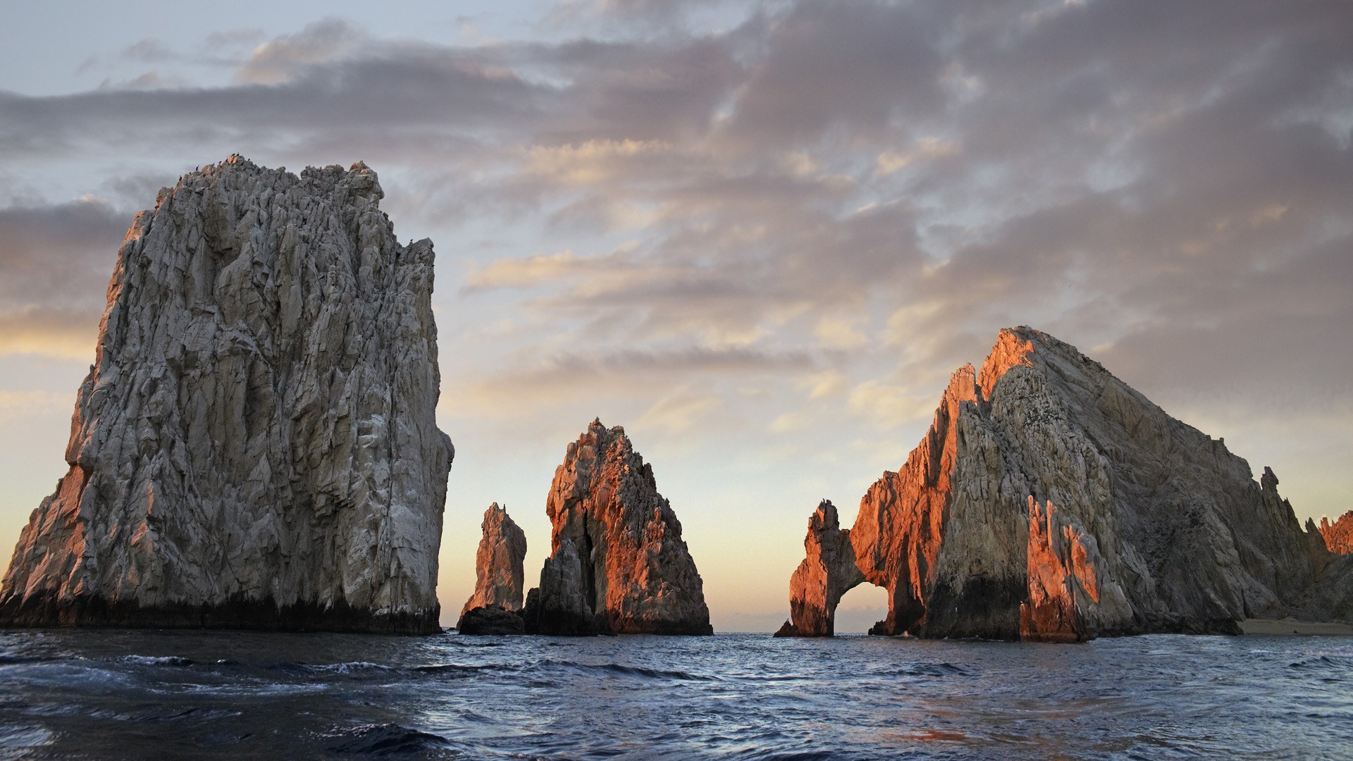 General 1920x1080 sea cliff rock formation Cabo San Lucas arch rocks nature Mexico