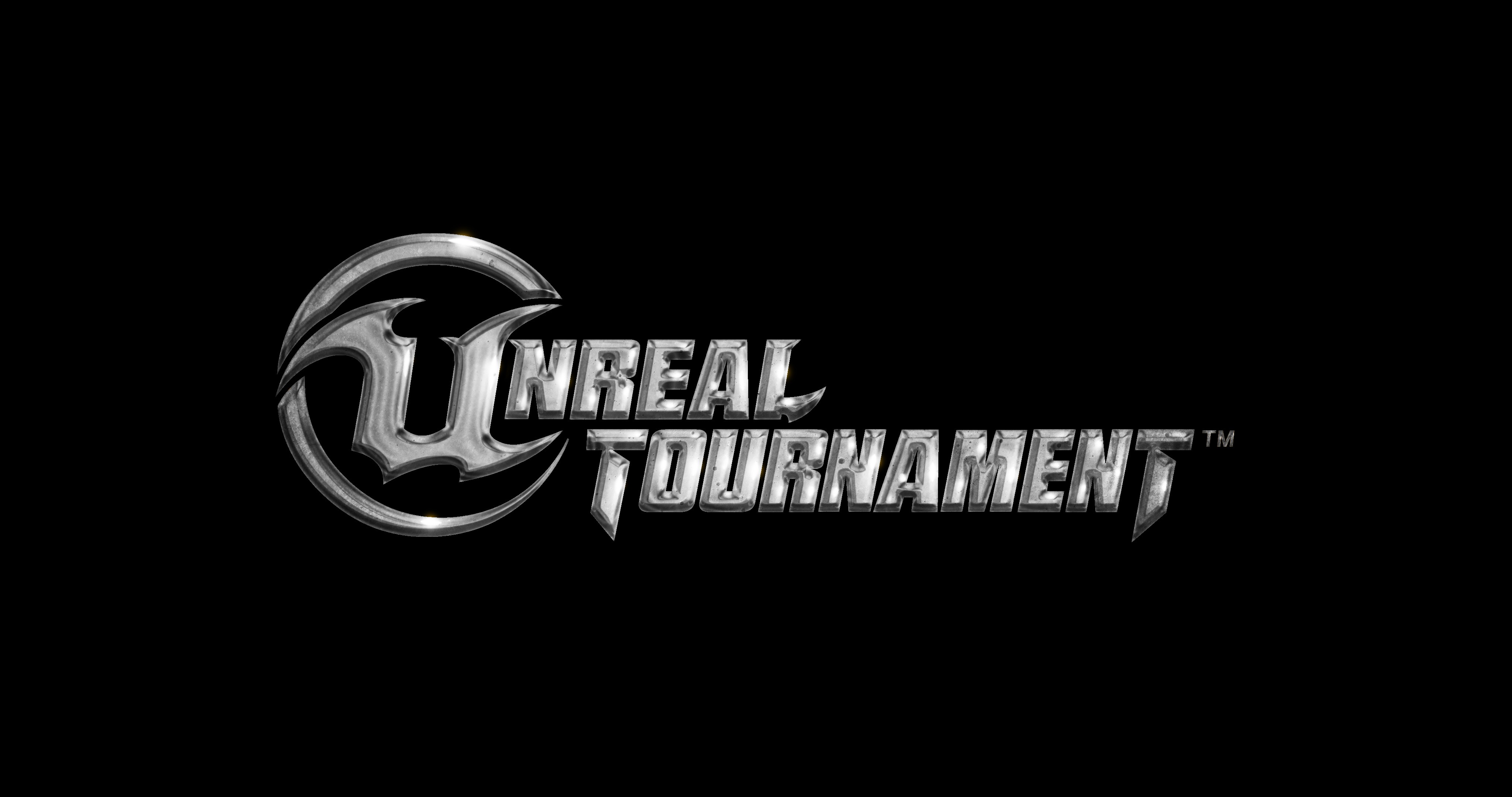 General 4096x2160 Unreal Tournament simple background PC gaming logo