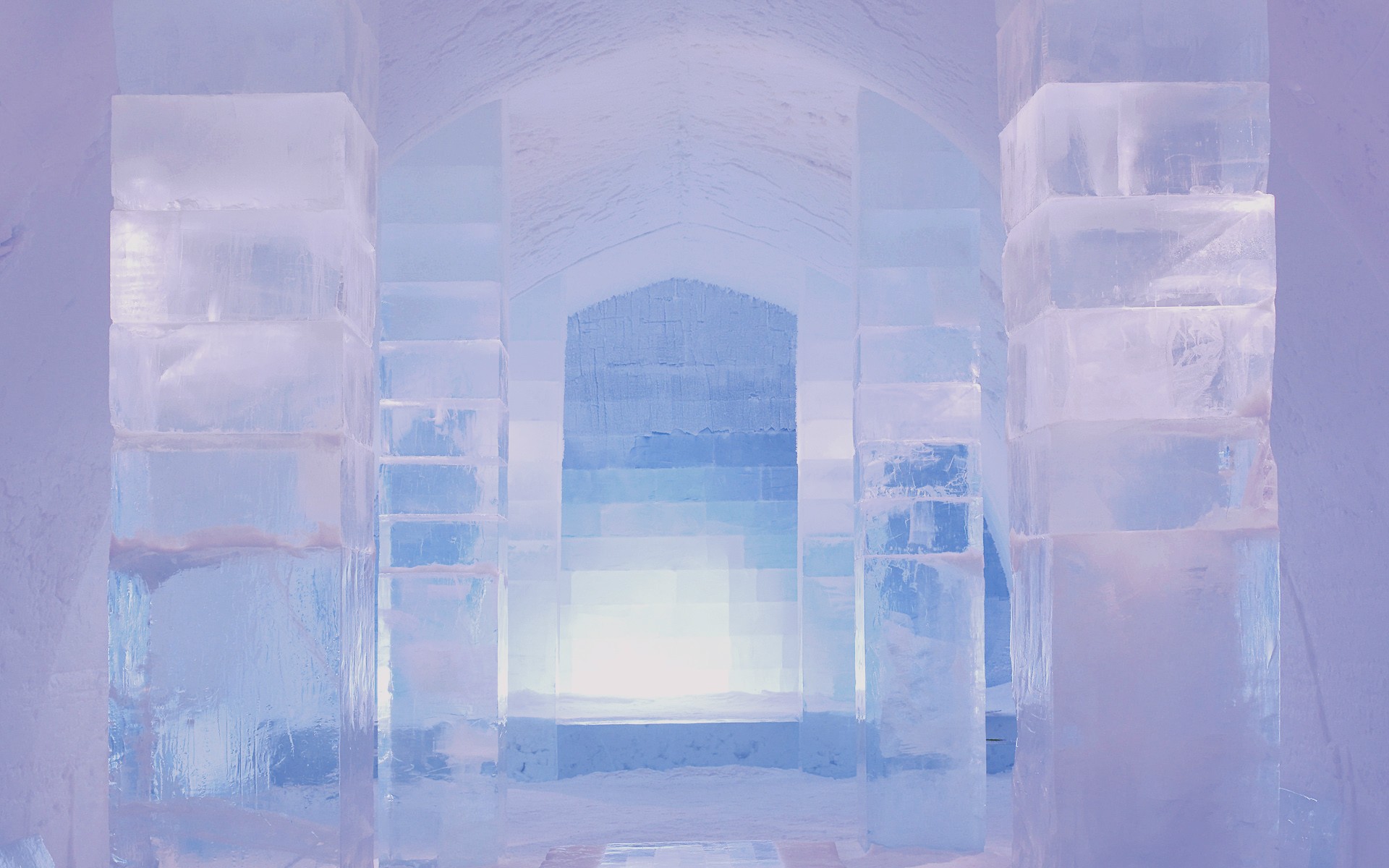 General 1920x1200 cold ice violet castle bright digital art