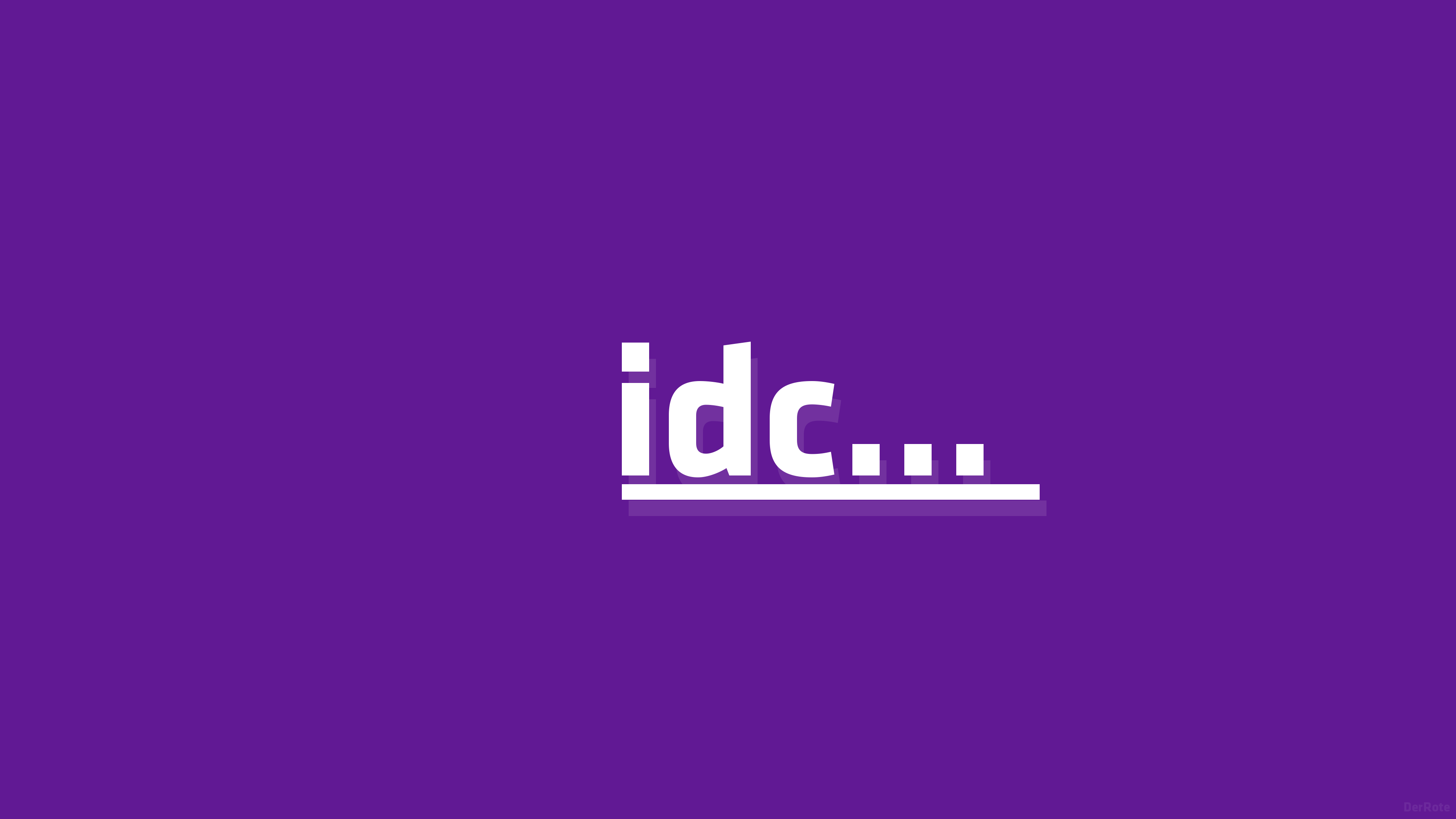 General 3840x2160 simple background typography purple background minimalism