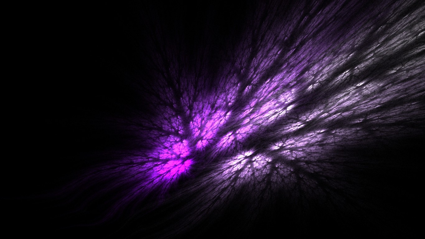 General 1366x768 abstract purple black shadow digital art