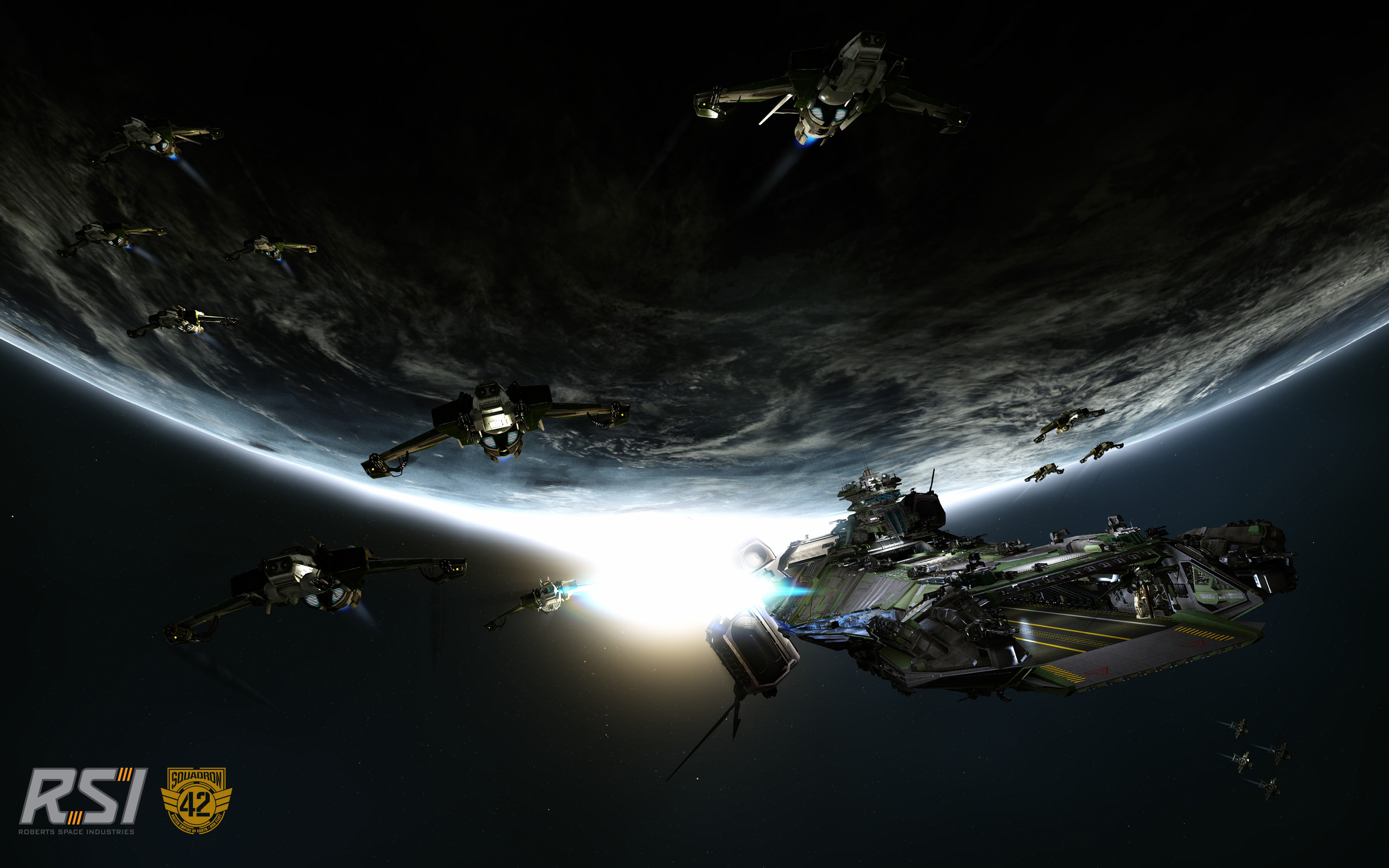 General 2880x1800 Star Citizen space spaceship video games PC gaming science fiction video game art