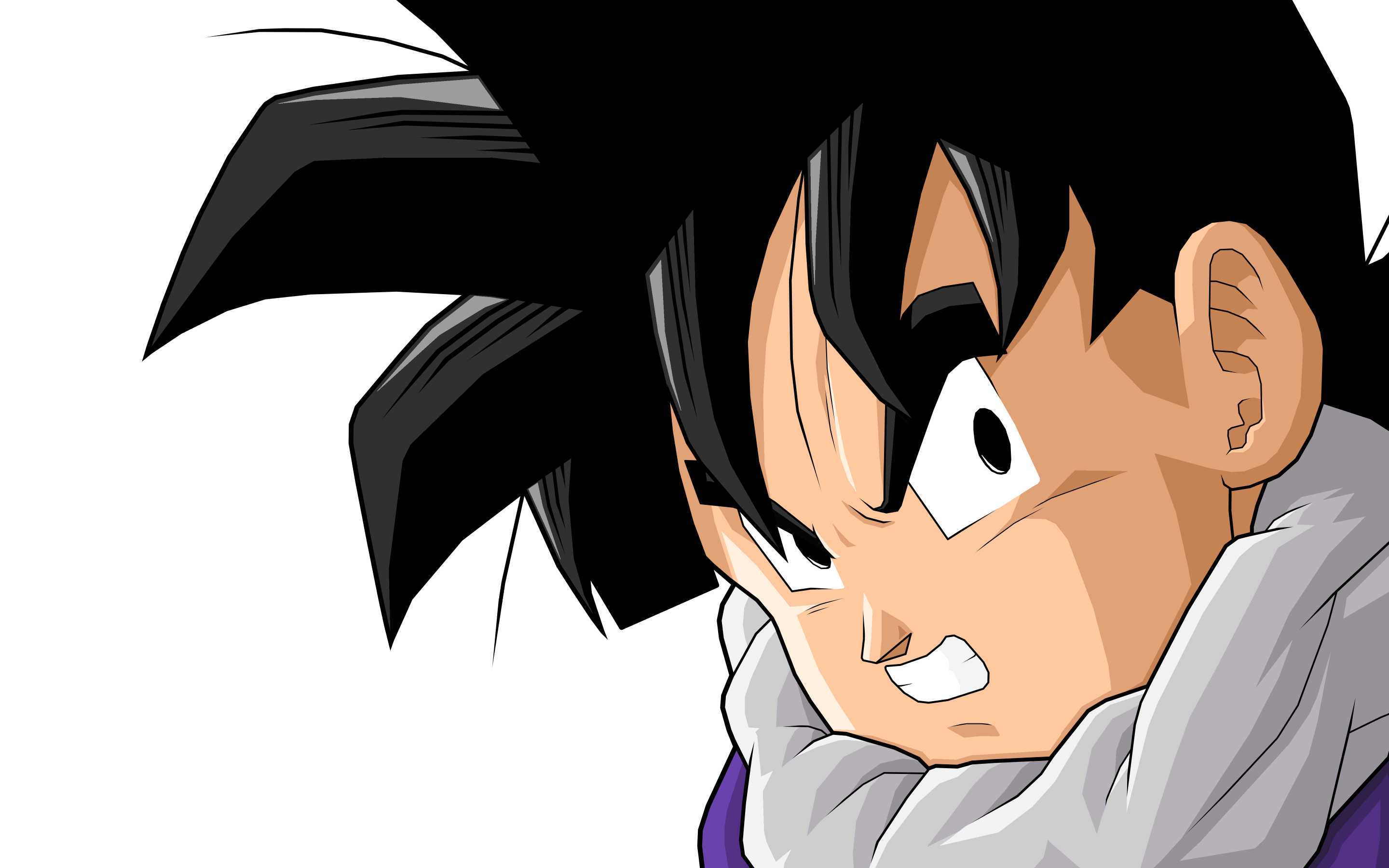 Anime 2880x1800 anime boys anime dark hair Dragon Ball Dragon Ball Z angry face