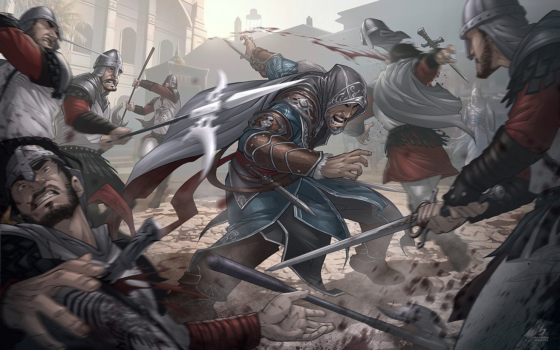 General 1920x1200 Ezio Auditore da Firenze Assassin's Creed: Revelations video game art video games PC gaming