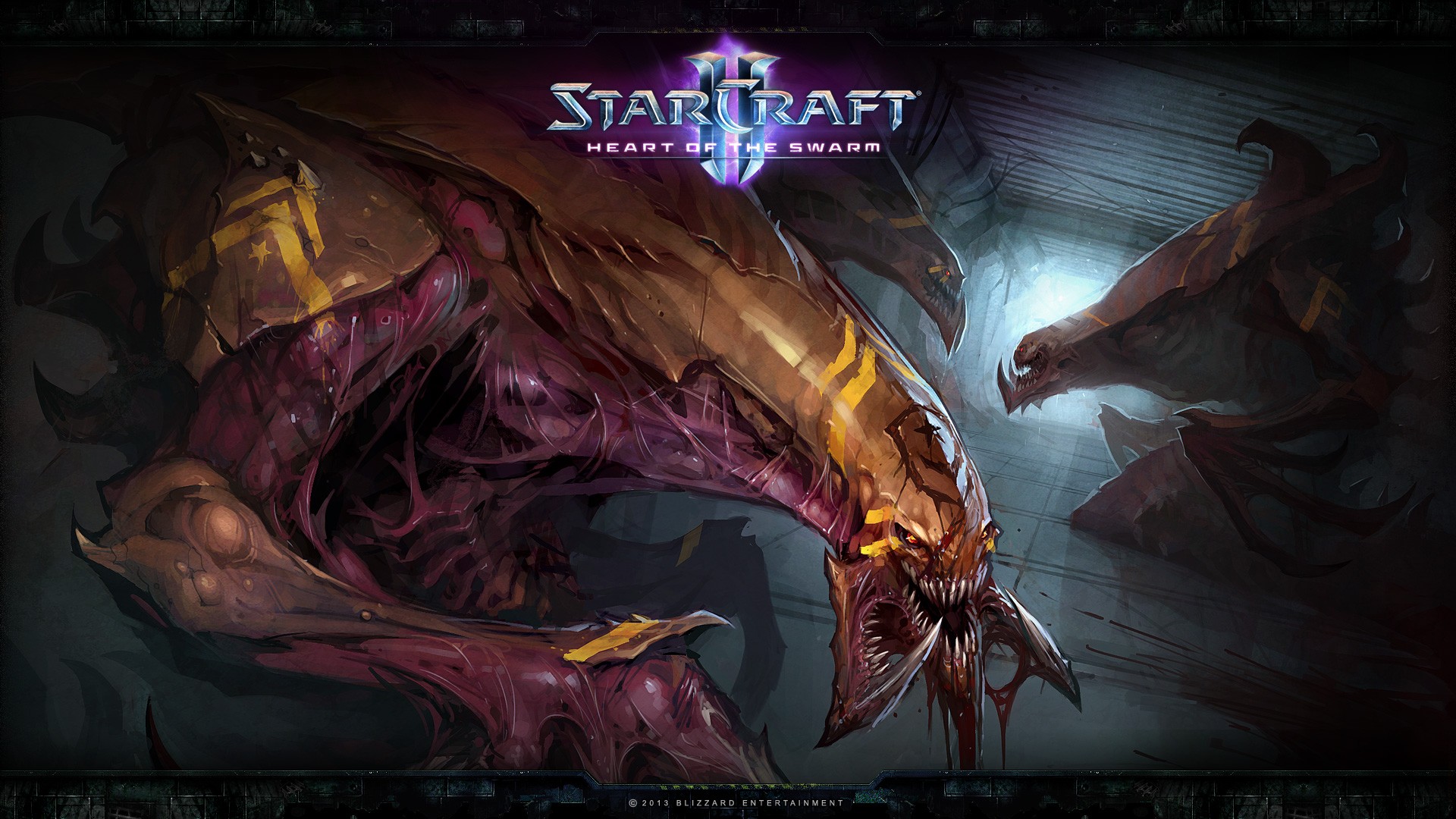 General 1920x1080 Starcraft II StarCraft II : Heart Of The Swarm 2013 (Year) PC gaming video game art