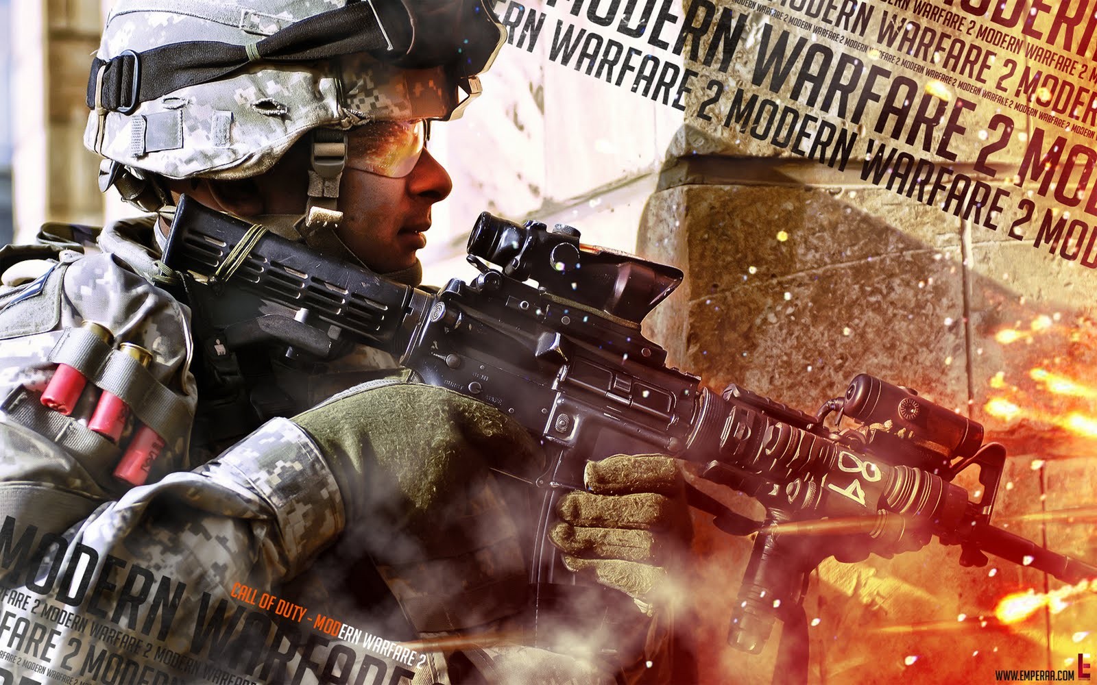 General 1600x1000 Call of Duty: Modern Warfare 2 machine gun video games soldier weapon Call of Duty PC gaming video game men video game art helmet men