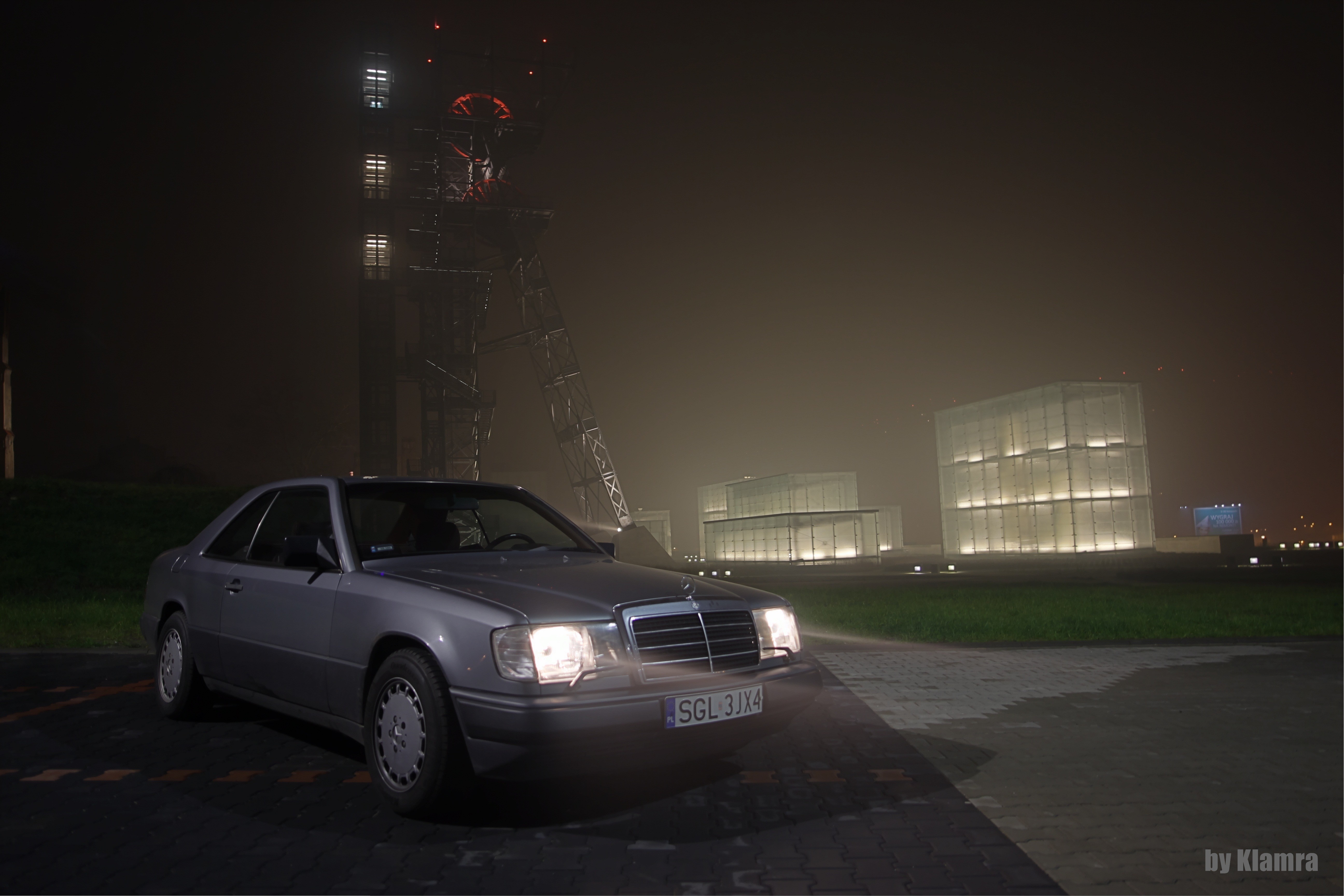 General 5184x3456 Katowice Poland coalmine Mercedes Style Coupe Mercedes-Benz vehicle silver cars car