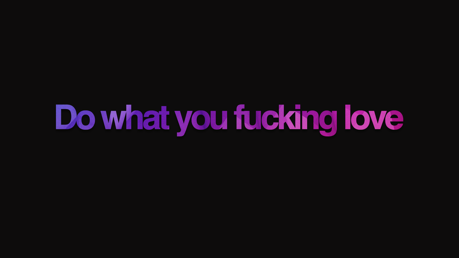 General 1920x1080 fuck text motivational minimalism black background simple background typography