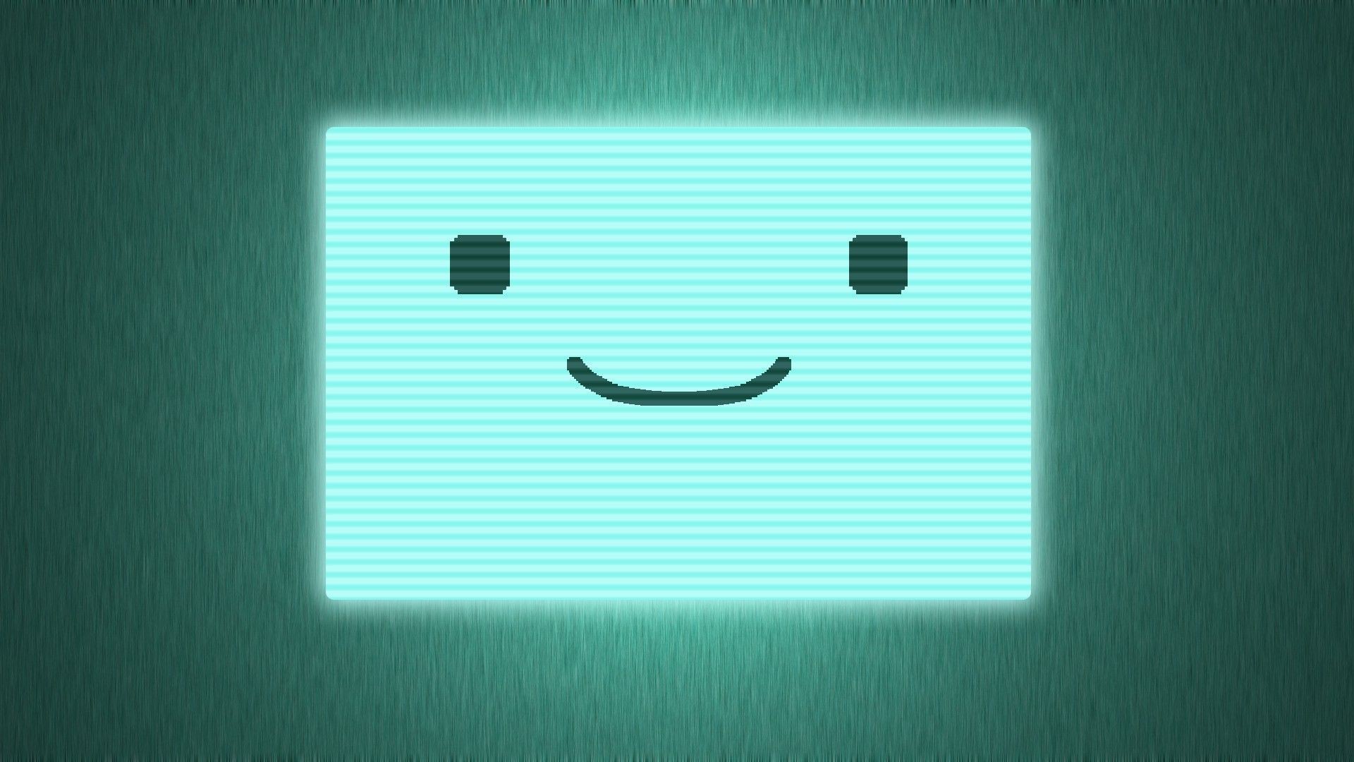 General 1920x1080 smiley turquoise humor teal Adventure Time digital art
