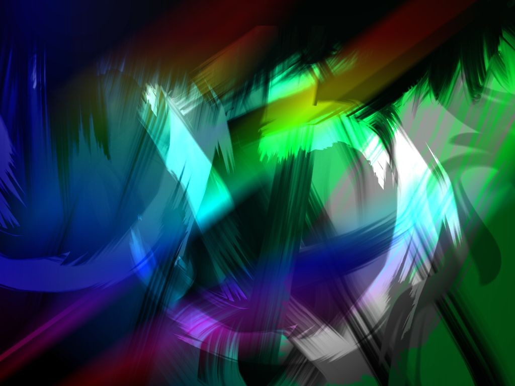General 1024x768 abstract shapes colorful digital art swirls