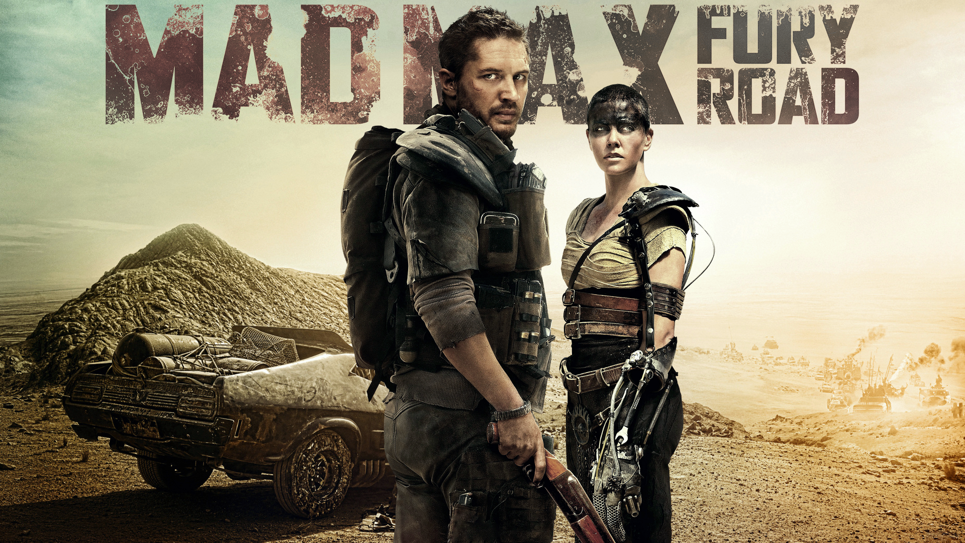 General 1920x1080 Mad Max movies Mad Max: Fury Road car men women