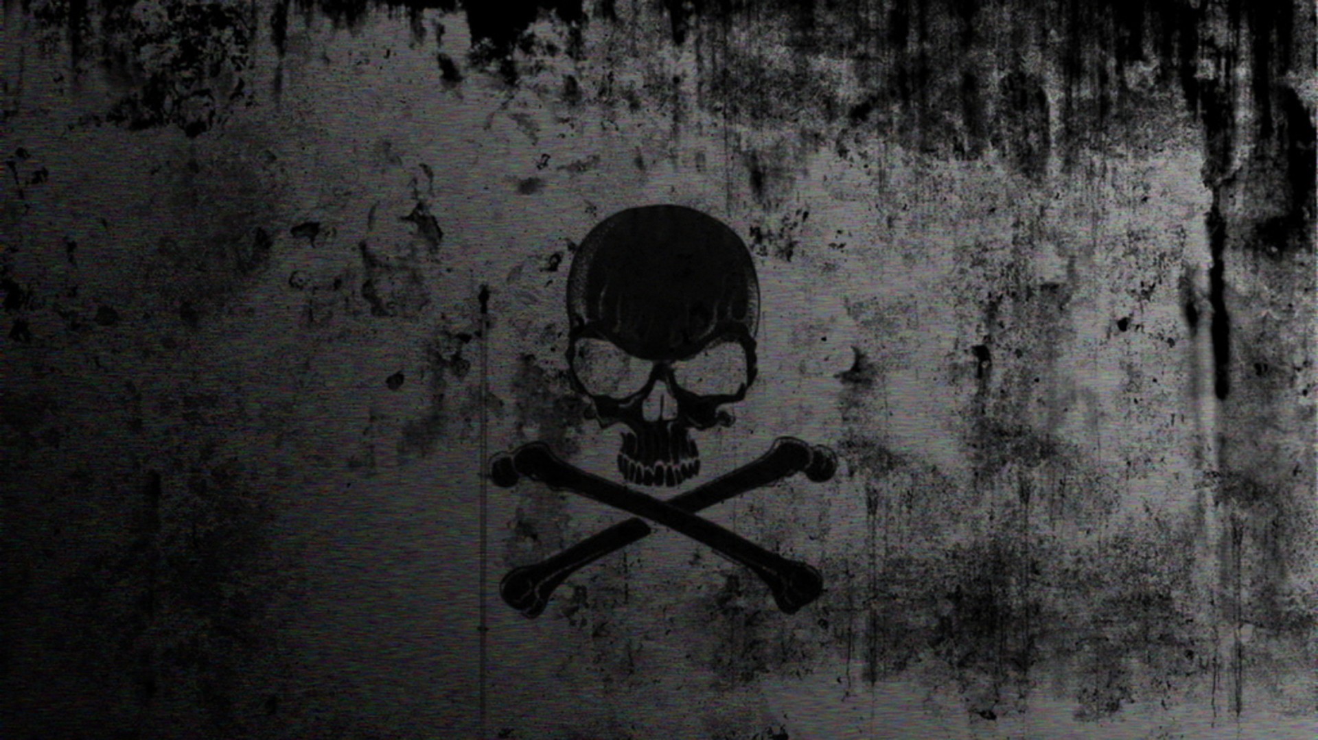 General 1920x1079 skull death bones grunge dark artwork