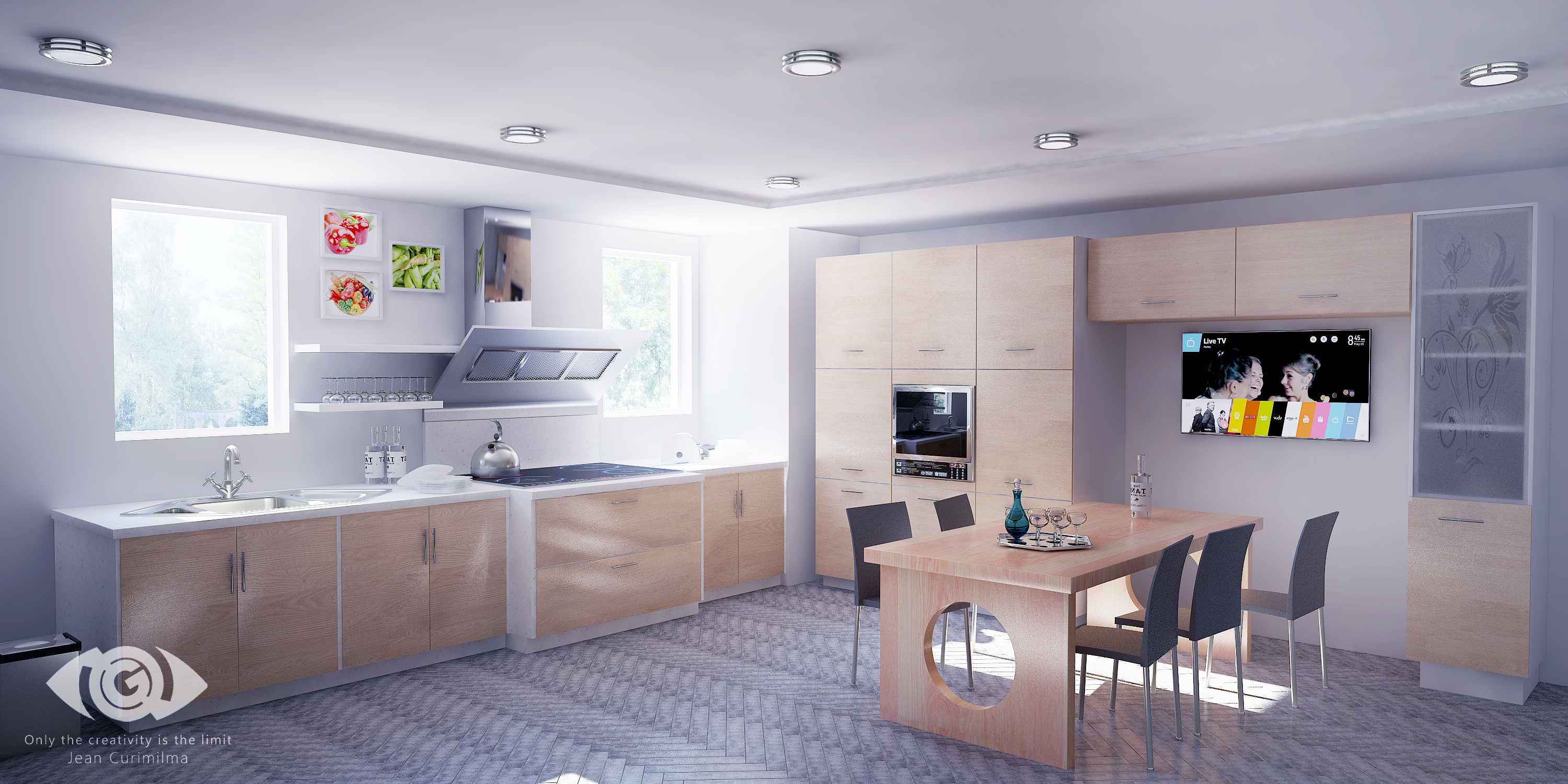 General 3000x1500 kitchen interior interior design modern