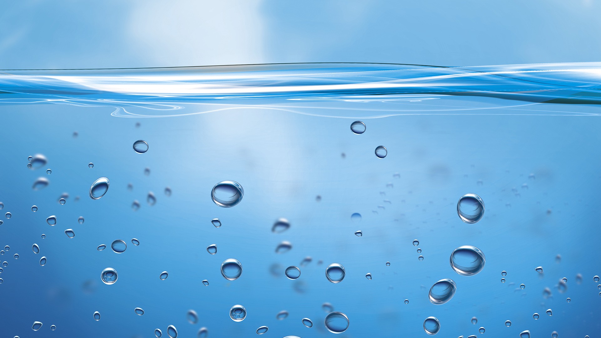 General 1920x1080 bubbles water liquid underwater cyan blue background blue