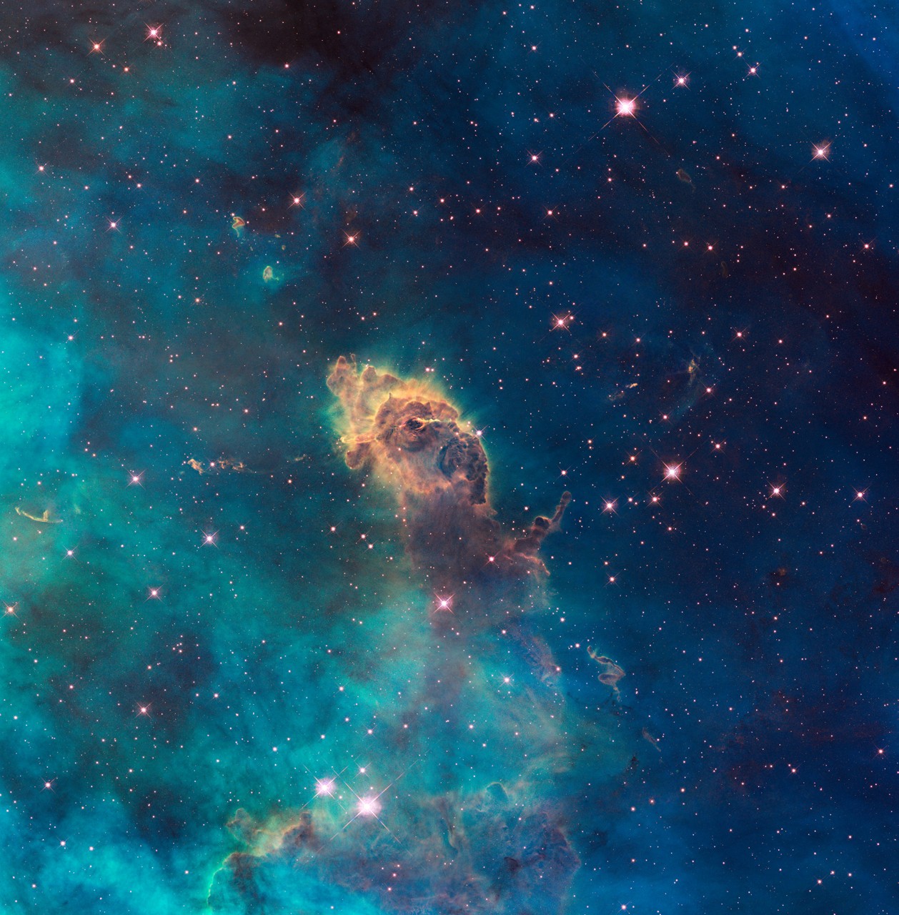 General 1258x1280 space art digital art space nebula Carina Nebula