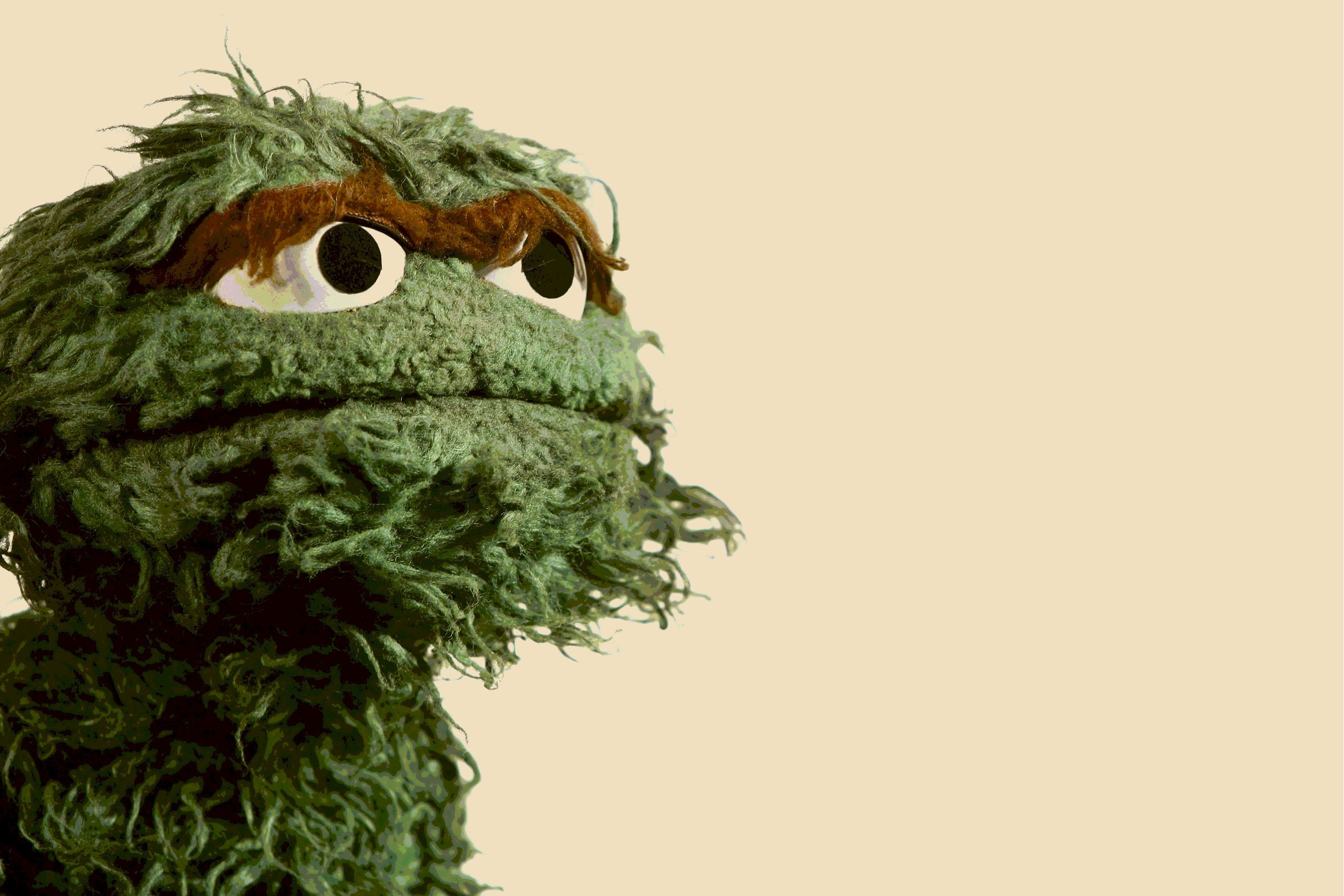General 3000x2001 Oscar The Grouch simple background puppets
