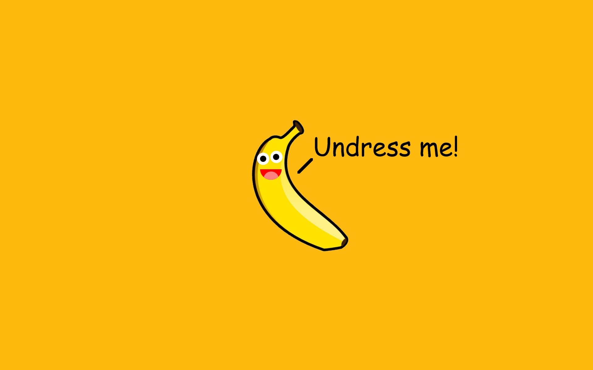 General 1920x1200 quote yellow background typography bananas vector yellow humor phallic symbol simple background