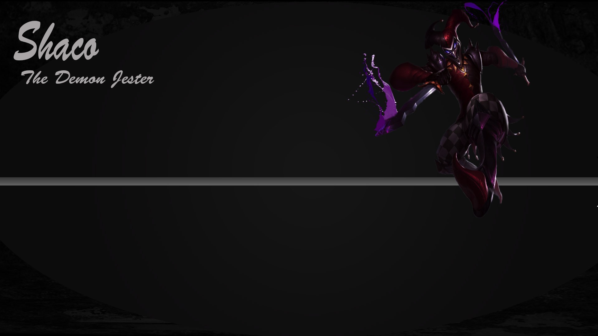 General 1920x1080 League of Legends Shaco (League of Legends) PC gaming simple background video game characters