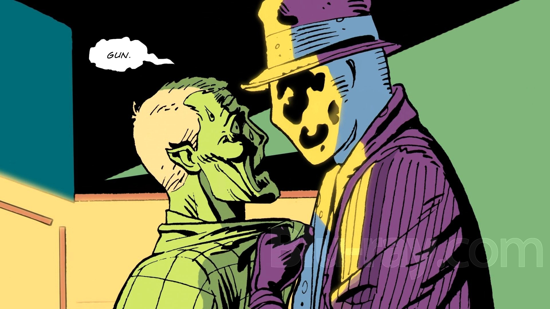 General 1920x1080 comics Watchmen Rorschach graphic novels