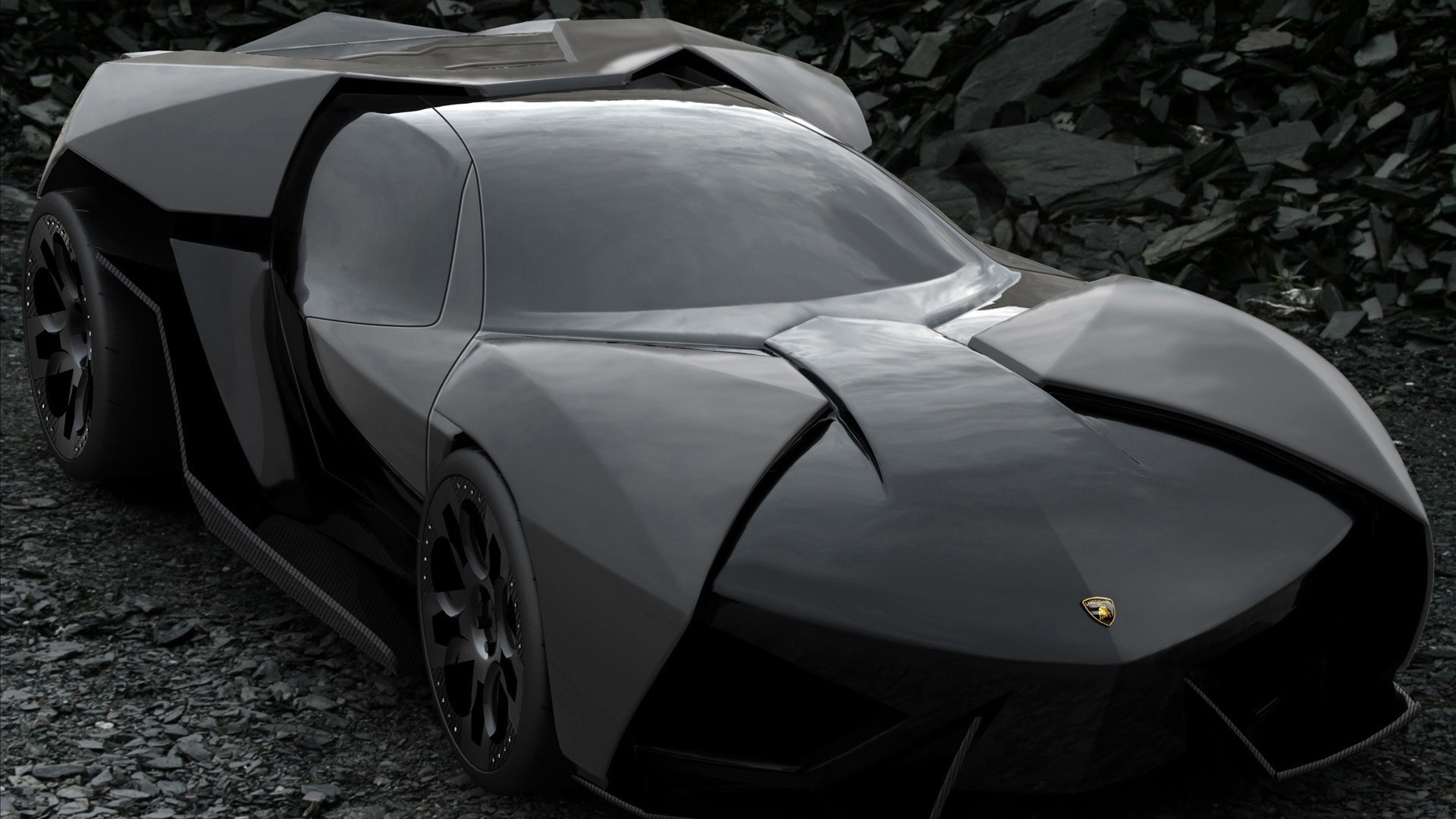 General 1920x1080 Lamborghini black cars car black