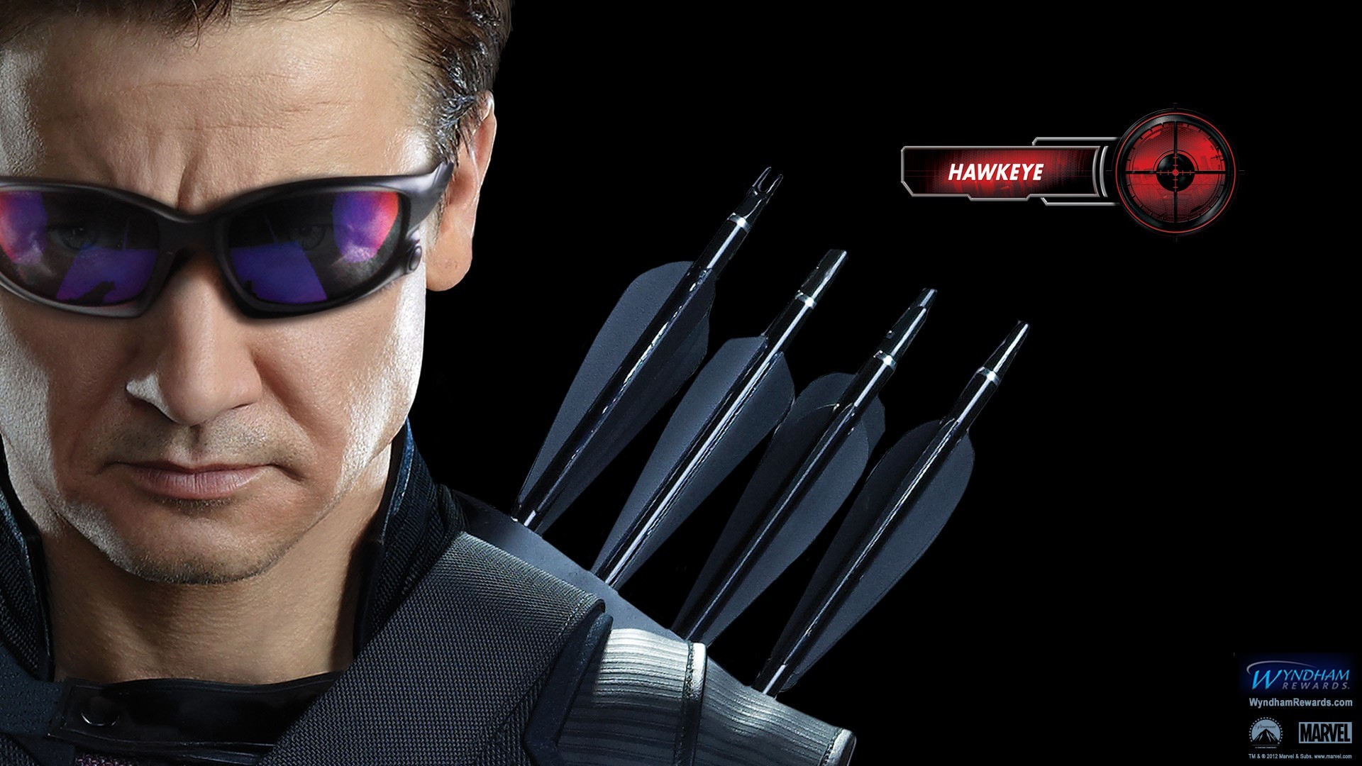 People 1920x1080 movies The Avengers Hawkeye Jeremy Renner Clint Barton Marvel Cinematic Universe men