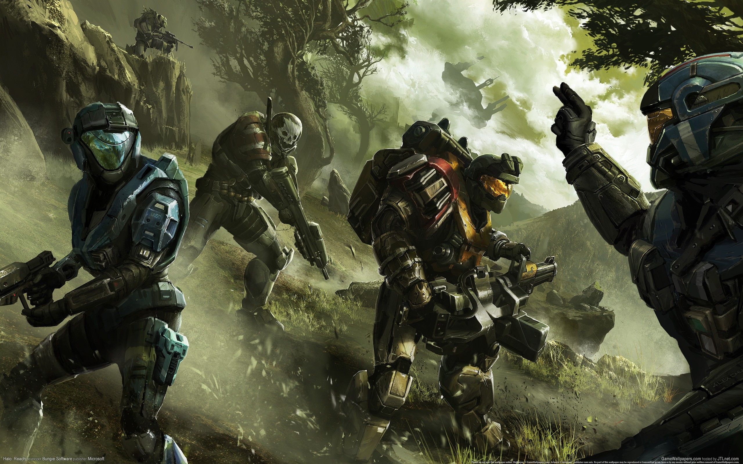 General 2560x1600 Halo (game) Halo Reach video games video game art science fiction Bungie