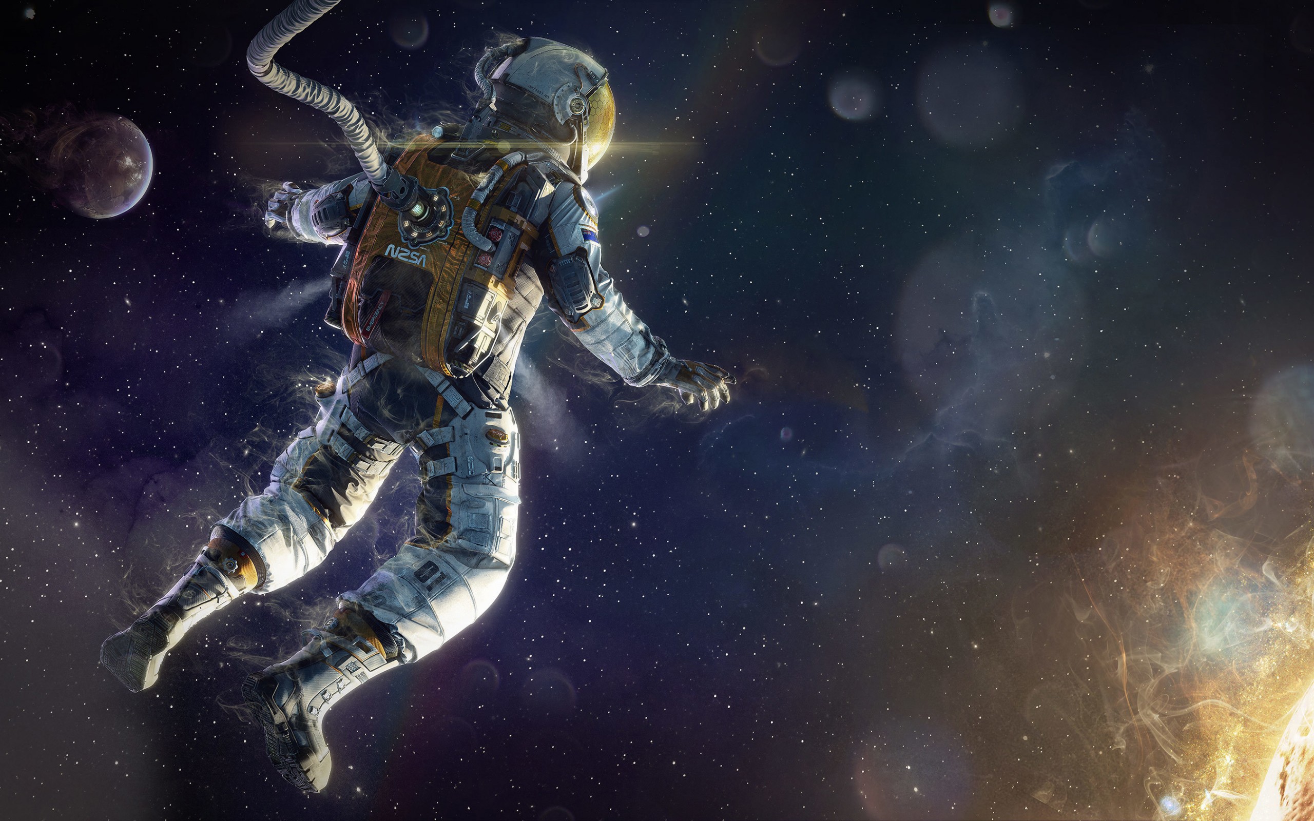 General 2560x1600 space space art artwork astronaut