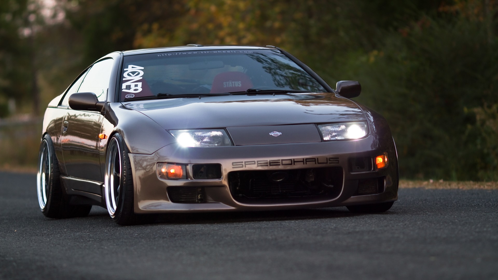 General 1920x1080 car Nissan 300ZX Japanese cars Nissan Fairlady Z Nissan frontal view vehicle