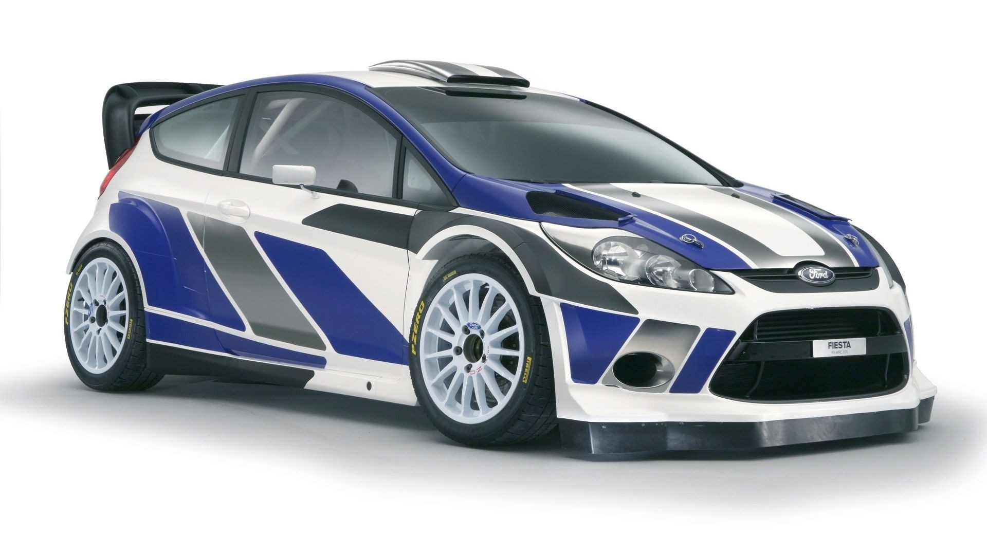 General 1920x1080 car vehicle Ford Fiesta Ford white background simple background livery British cars hatchbacks hot hatch