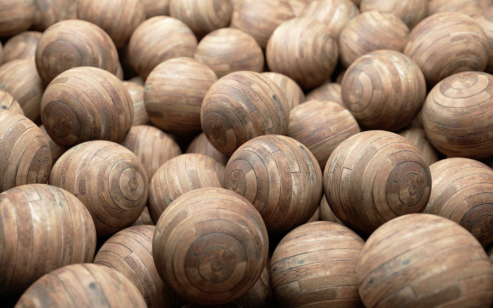 General 1680x1050 macro ball wood depth of field