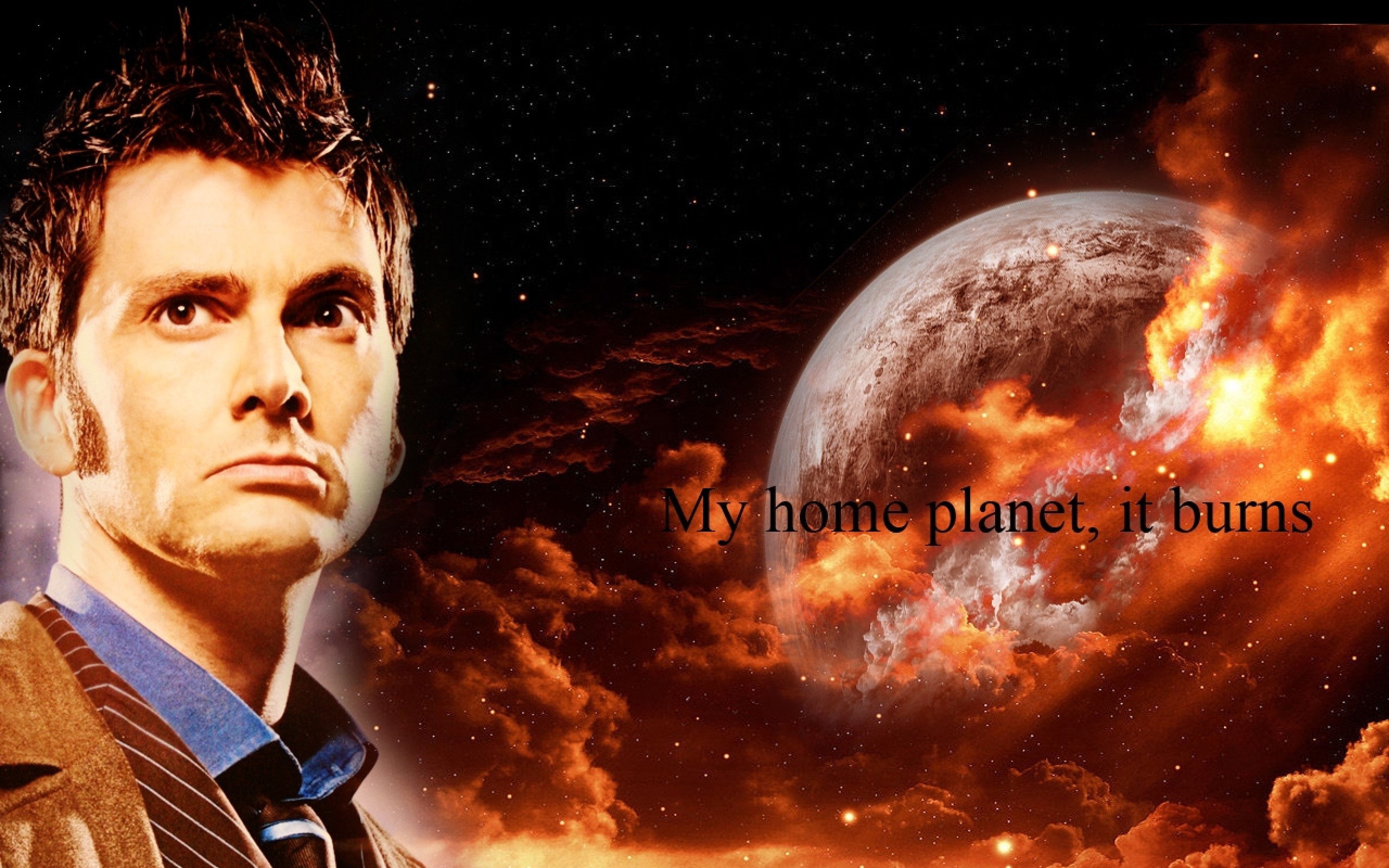 General 2560x1600 Doctor Who The Doctor TARDIS David Tennant gallifrey Tenth Doctor planet quote science fiction TV series