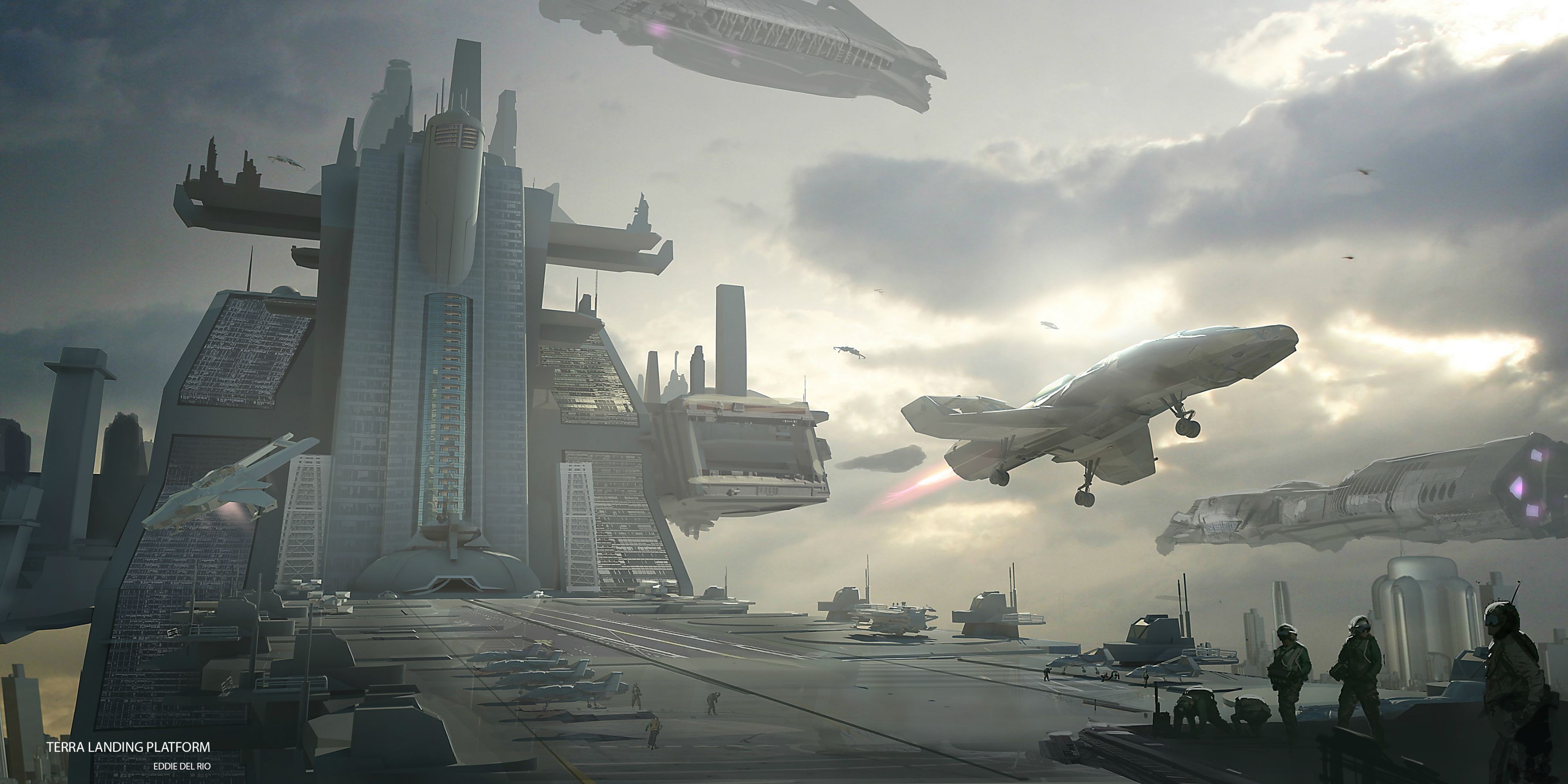 General 3600x1800 science fiction Star Citizen spaceship video games digital art PC gaming vehicle