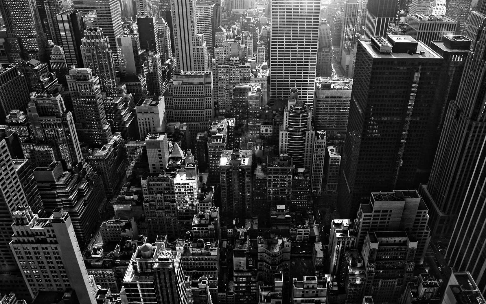 General 1680x1050 cityscape city architecture monochrome New York City USA