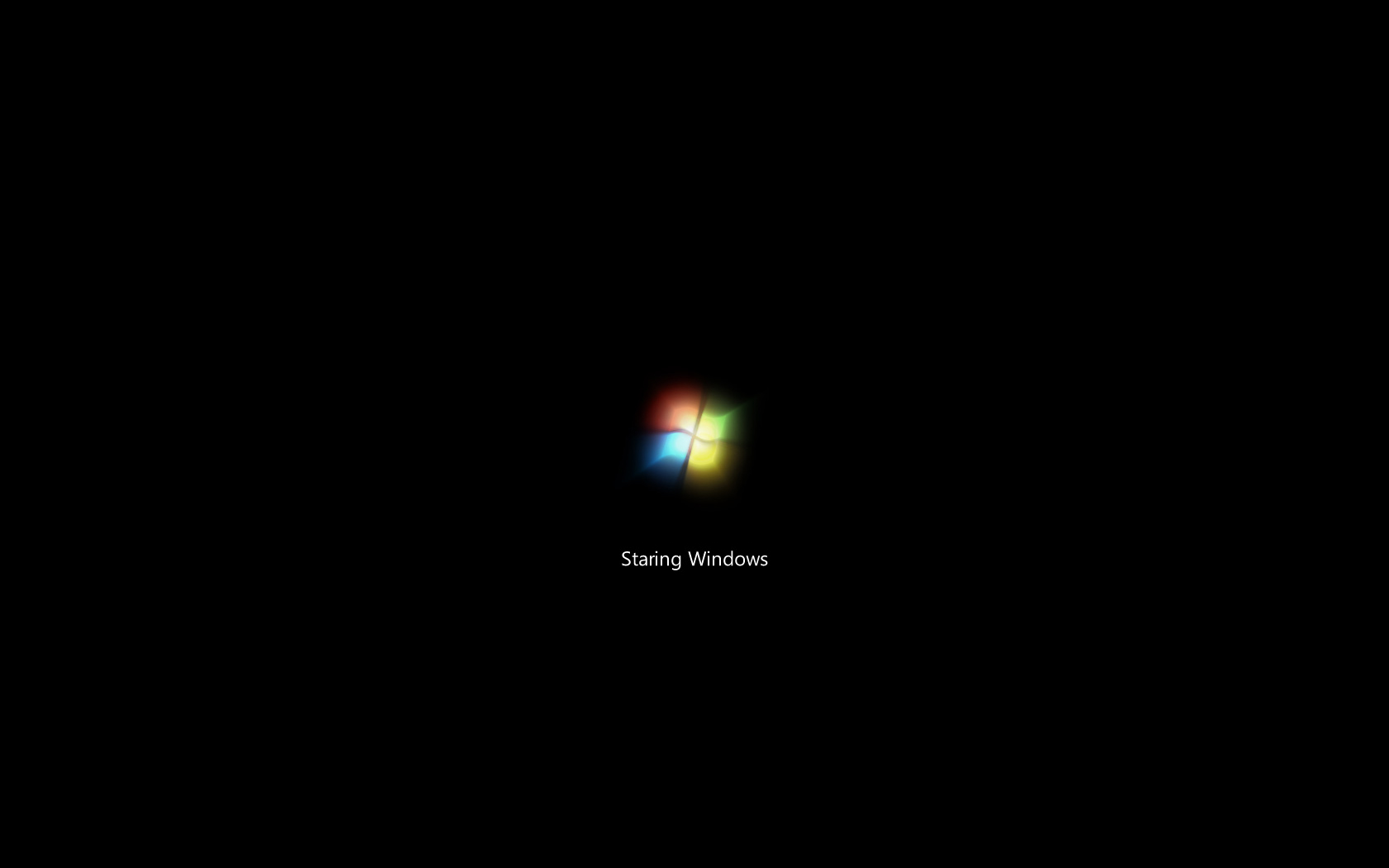 General 1680x1050 Windows Vista logo minimalism simple background black background Microsoft Windows operating system
