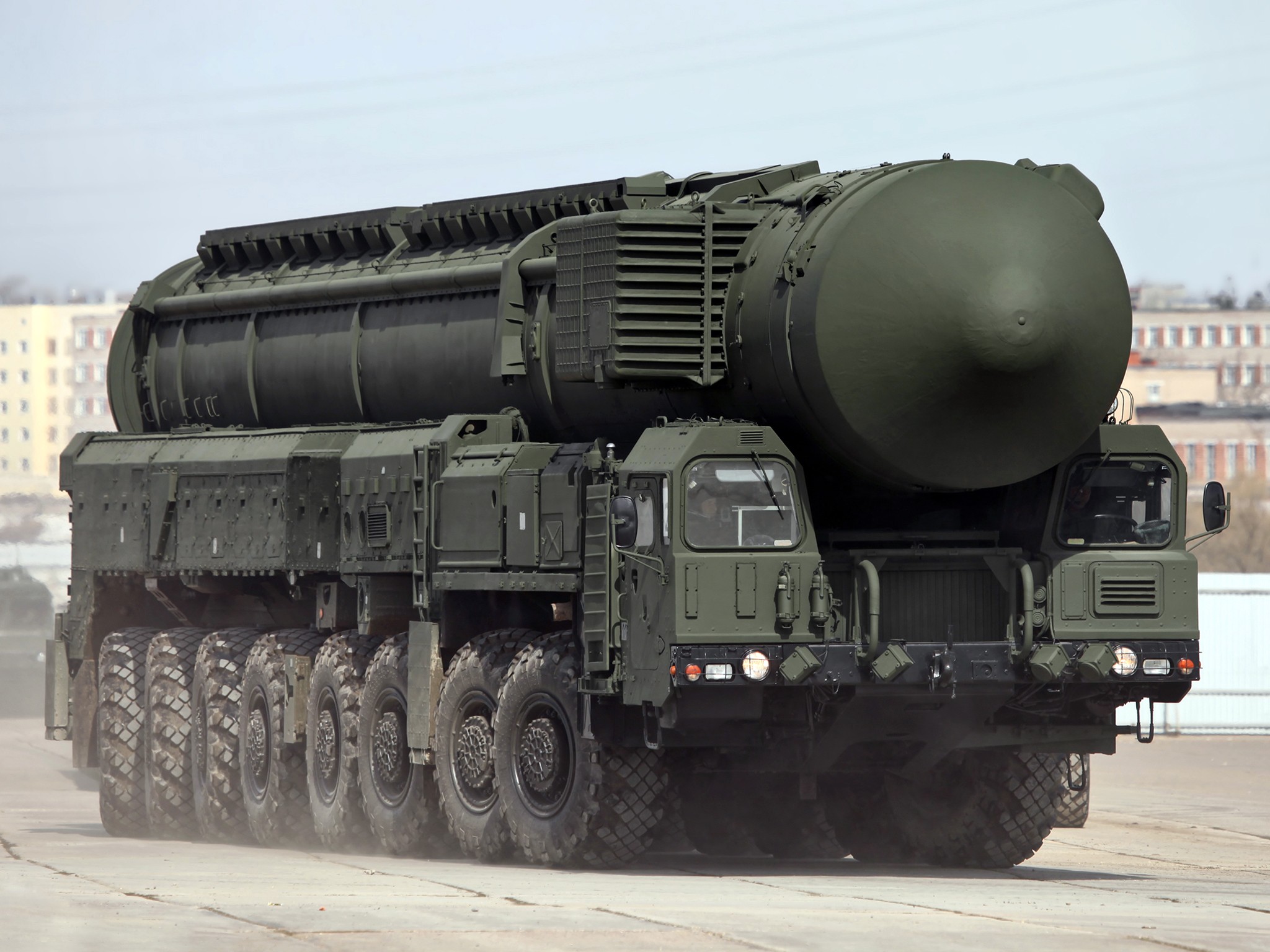General 2048x1536 Russian Army military weapon vehicle military vehicle missiles nuclear ICBM MAZ