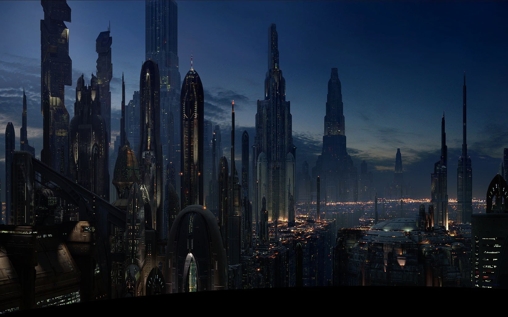General 1648x1030 Coruscant Star Wars science fiction futuristic futuristic city digital art