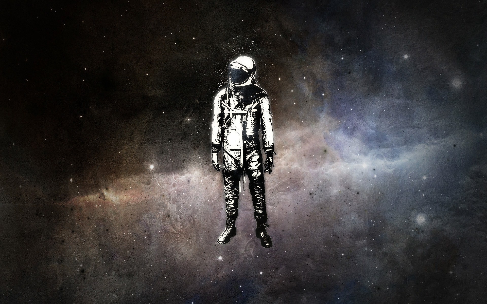 General 1920x1200 Alex Cherry astronaut artwork space digital art Yuri Gagarin minimalism space art