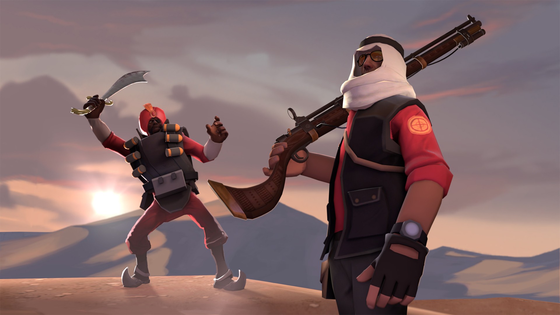 General 1920x1080 video games Team Fortress 2 Sniper (TF2) Demoman PC gaming 2007 (Year) Valve Corporation