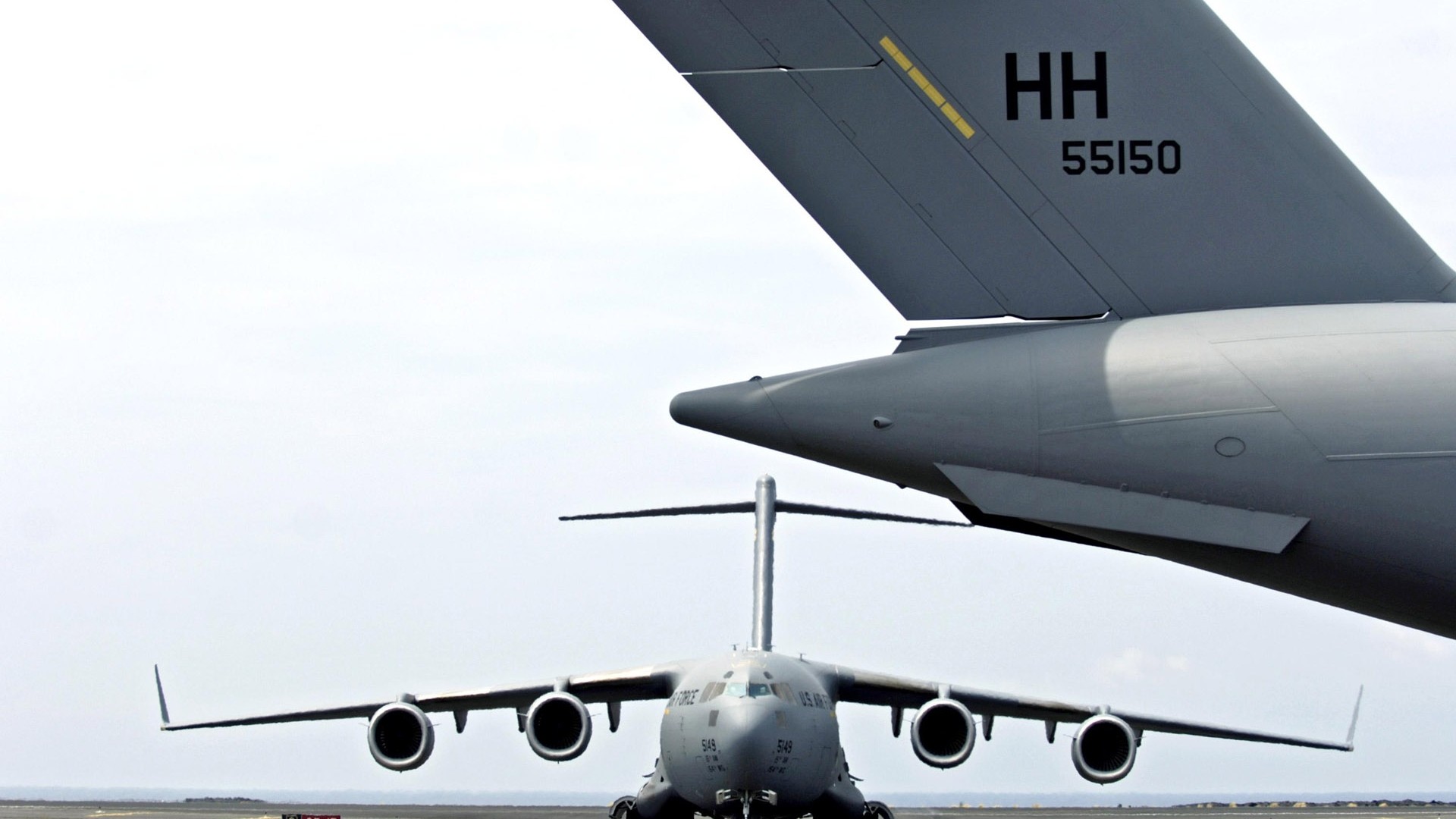 General 1920x1080 military aircraft airplane sky military aircraft Boeing C-17 Globemaster III US Air Force vehicle military vehicle