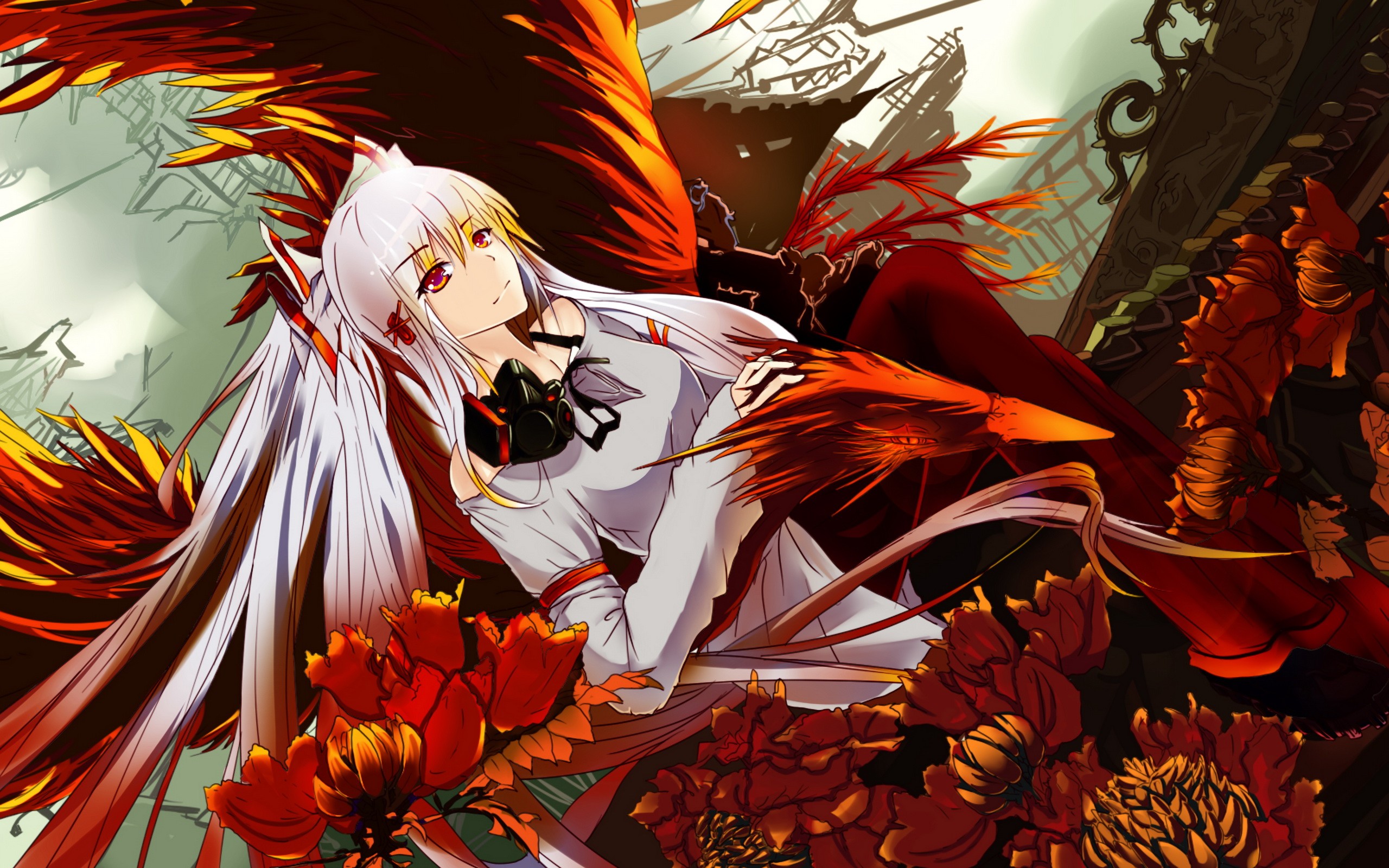 Anime,magical, Full , Fantasy , Fantasy, Phoenix, Fire Birds, Animals,.jpg, anime  phoenix HD wallpaper | Pxfuel