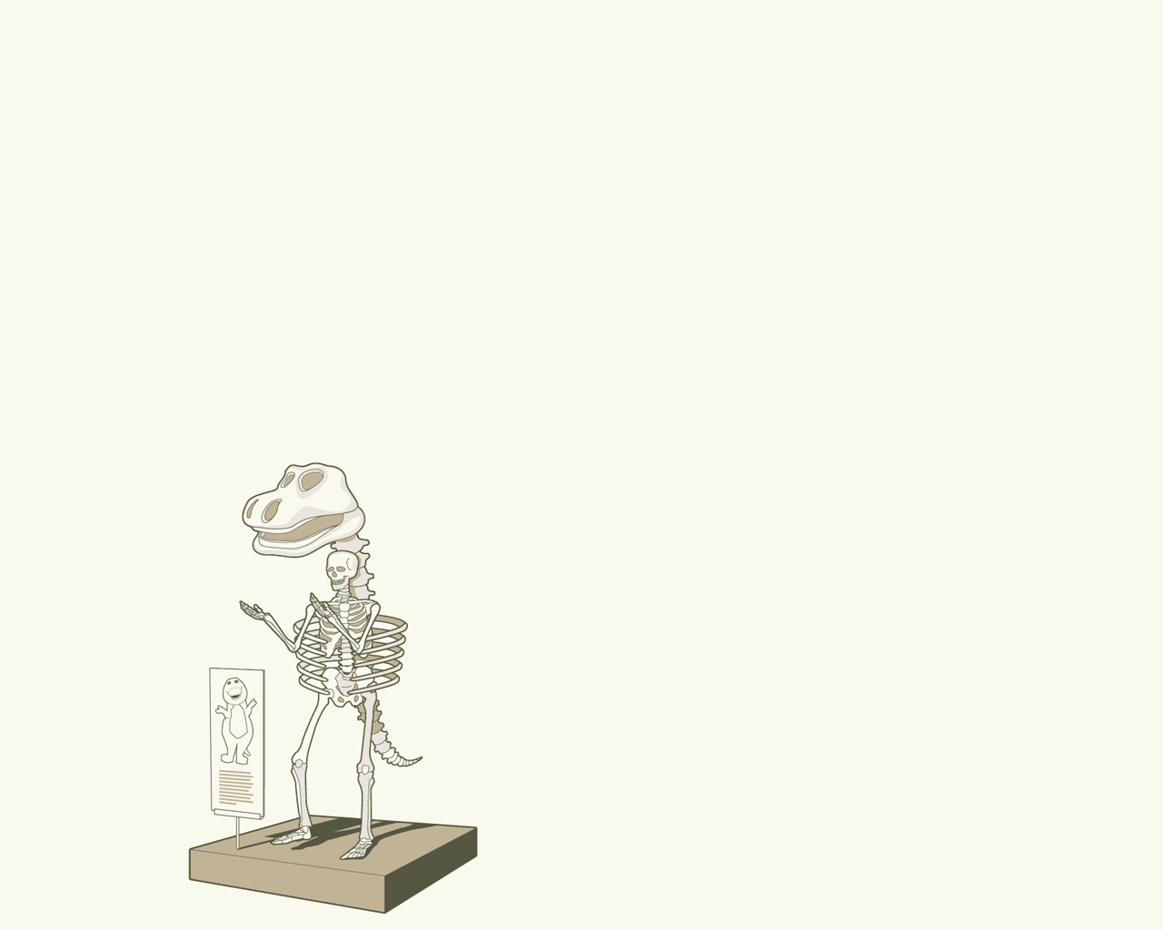General 1280x1024 simple background humor skull bones minimalism skeleton
