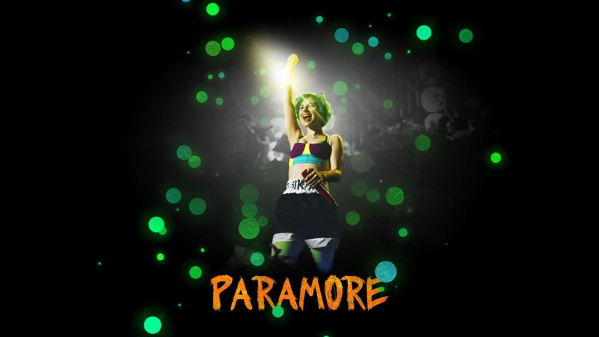 People 1920x1080 women singer Paramore music arms up