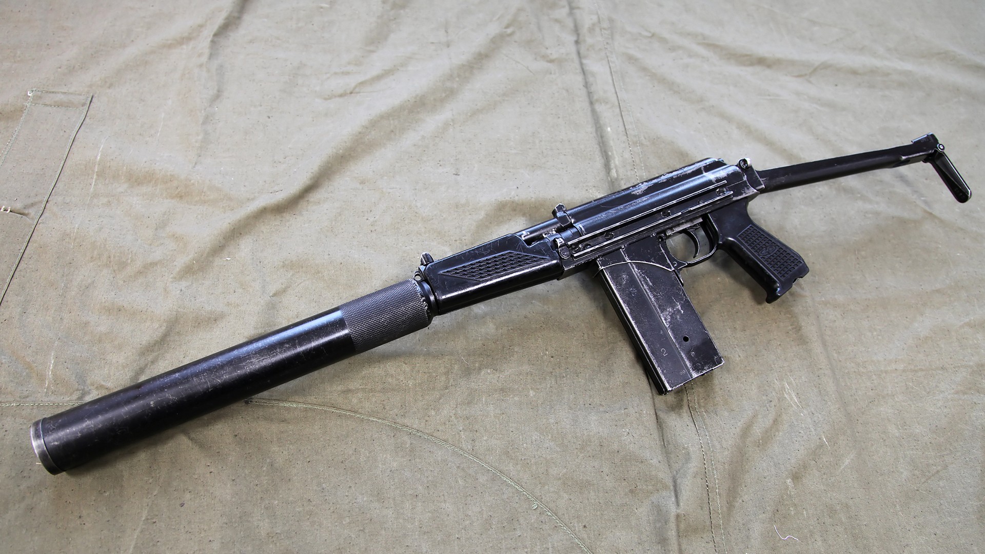 General 1920x1080 gun weapon 9A-91 suppressors Russian/Soviet firearms carbine