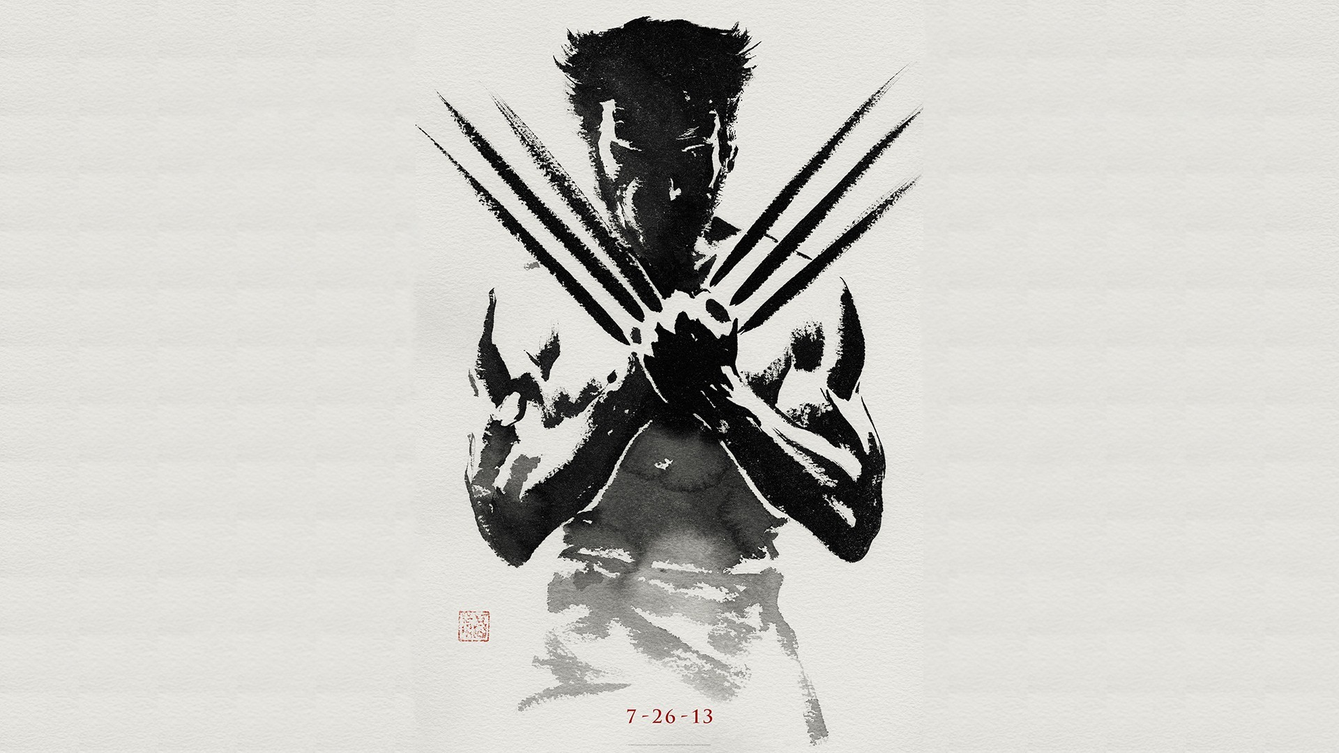 General 1920x1080 Wolverine X-Men claws adamantium artwork men movies 2013 (Year) simple background white background