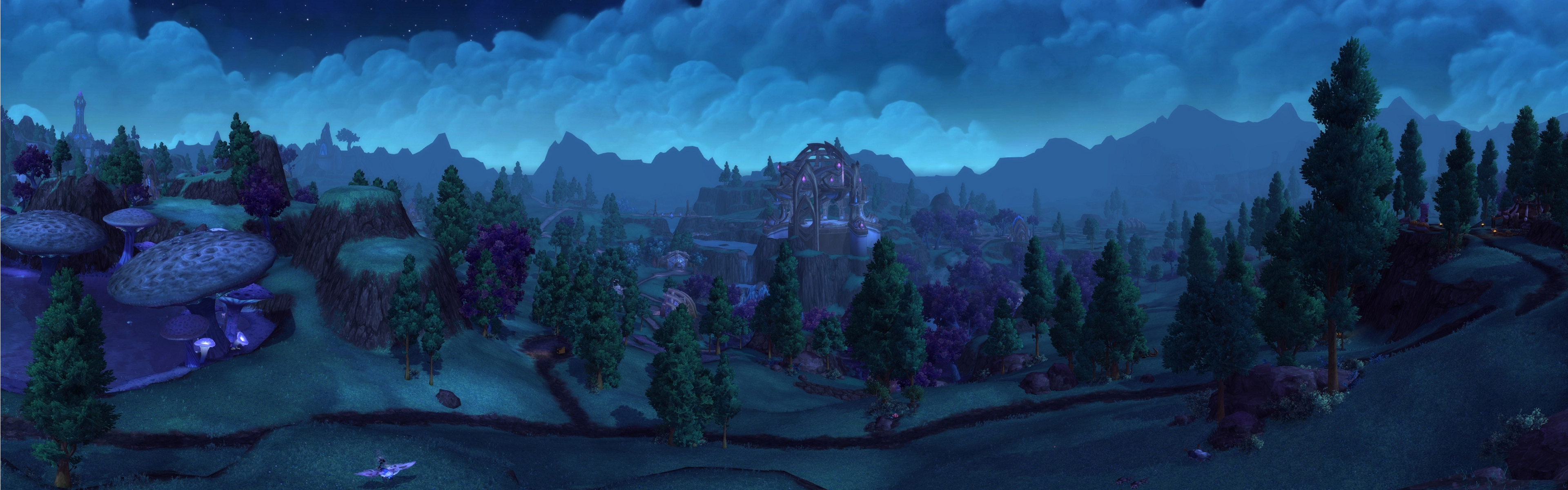 General 3840x1200 World of Warcraft Shadowmoon Valley Warlords of Draenor PC gaming World of Warcraft: Warlords of Draenor
