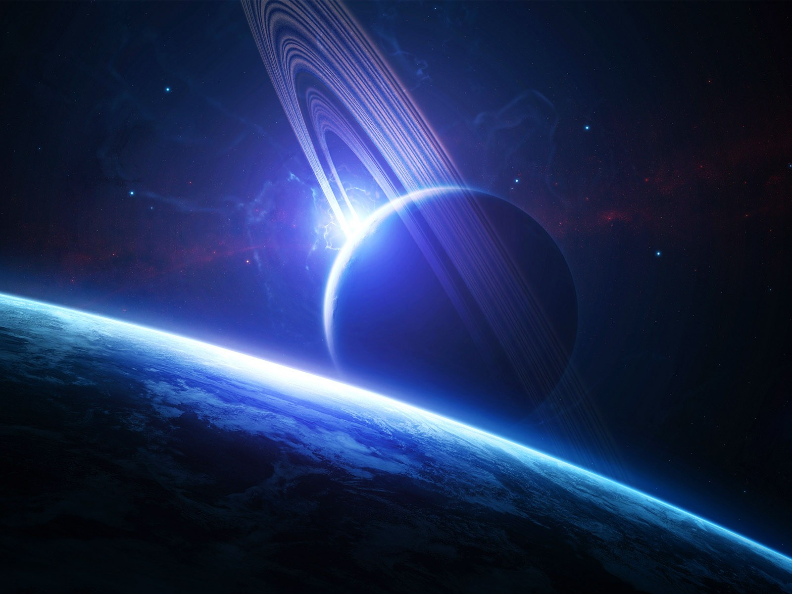 General 1600x1200 spacescapes space space art planet planetary rings digital art