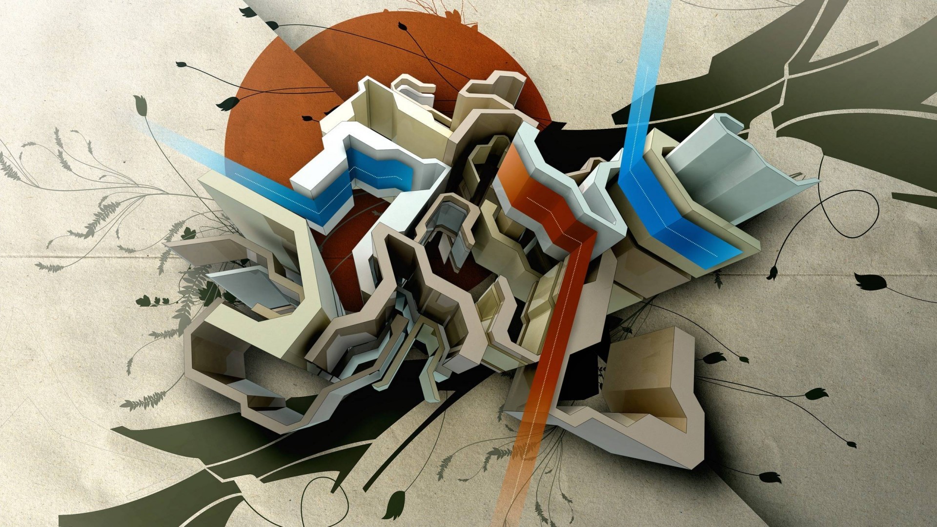 General 1920x1080 abstract digital art artwork