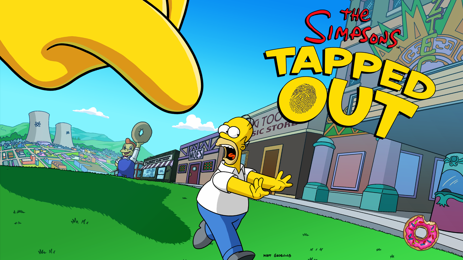 General 1920x1080 The Simpsons Homer Simpson Tapped Out Mobile Game TV series